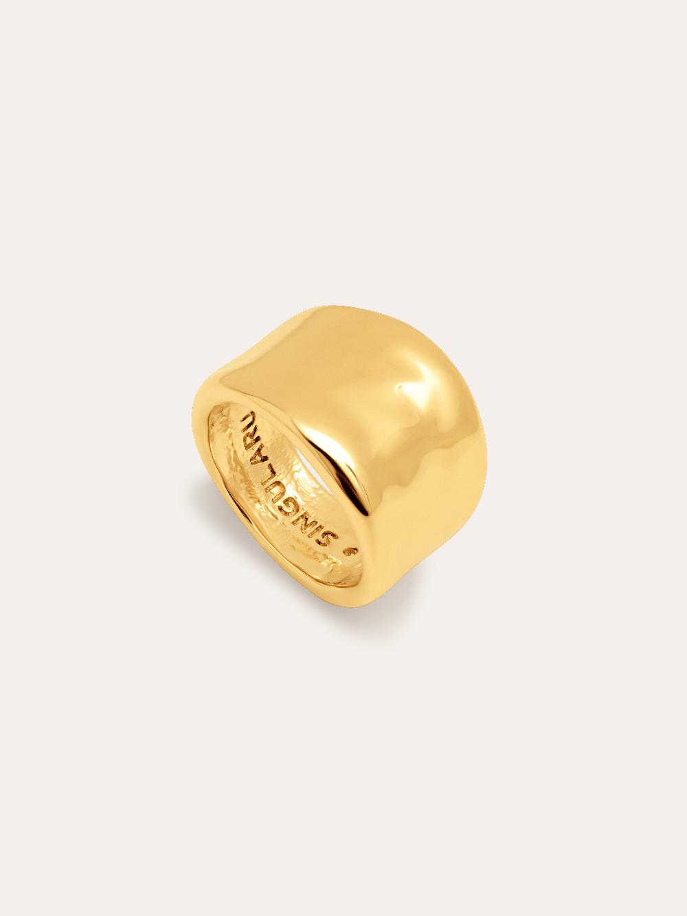 singularu Anillo My Ocean Baño Oro Libre de impuestos