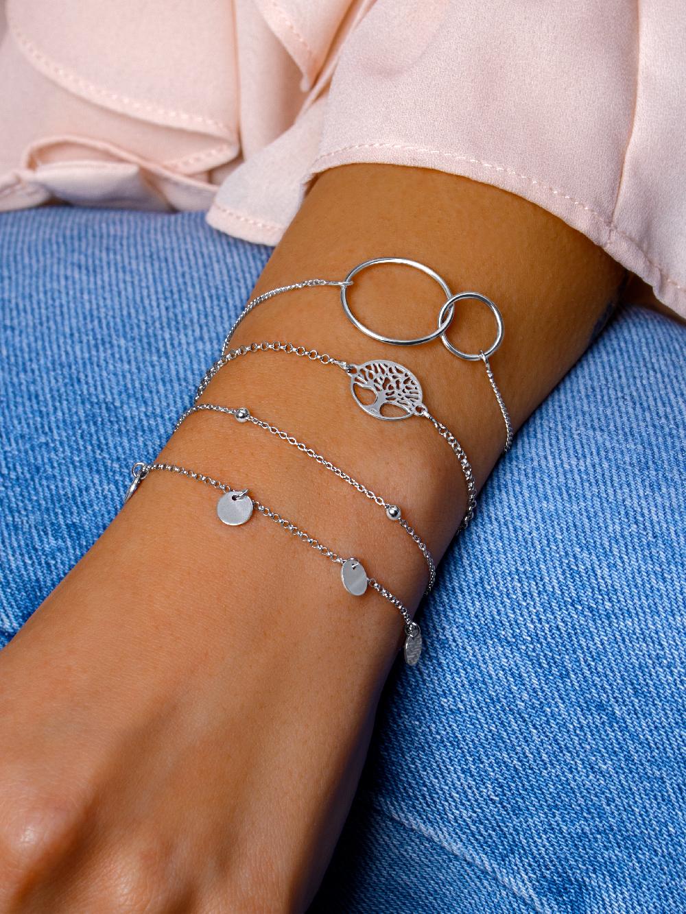 singularu Pulsera Dots Plata Precio ultrabajo