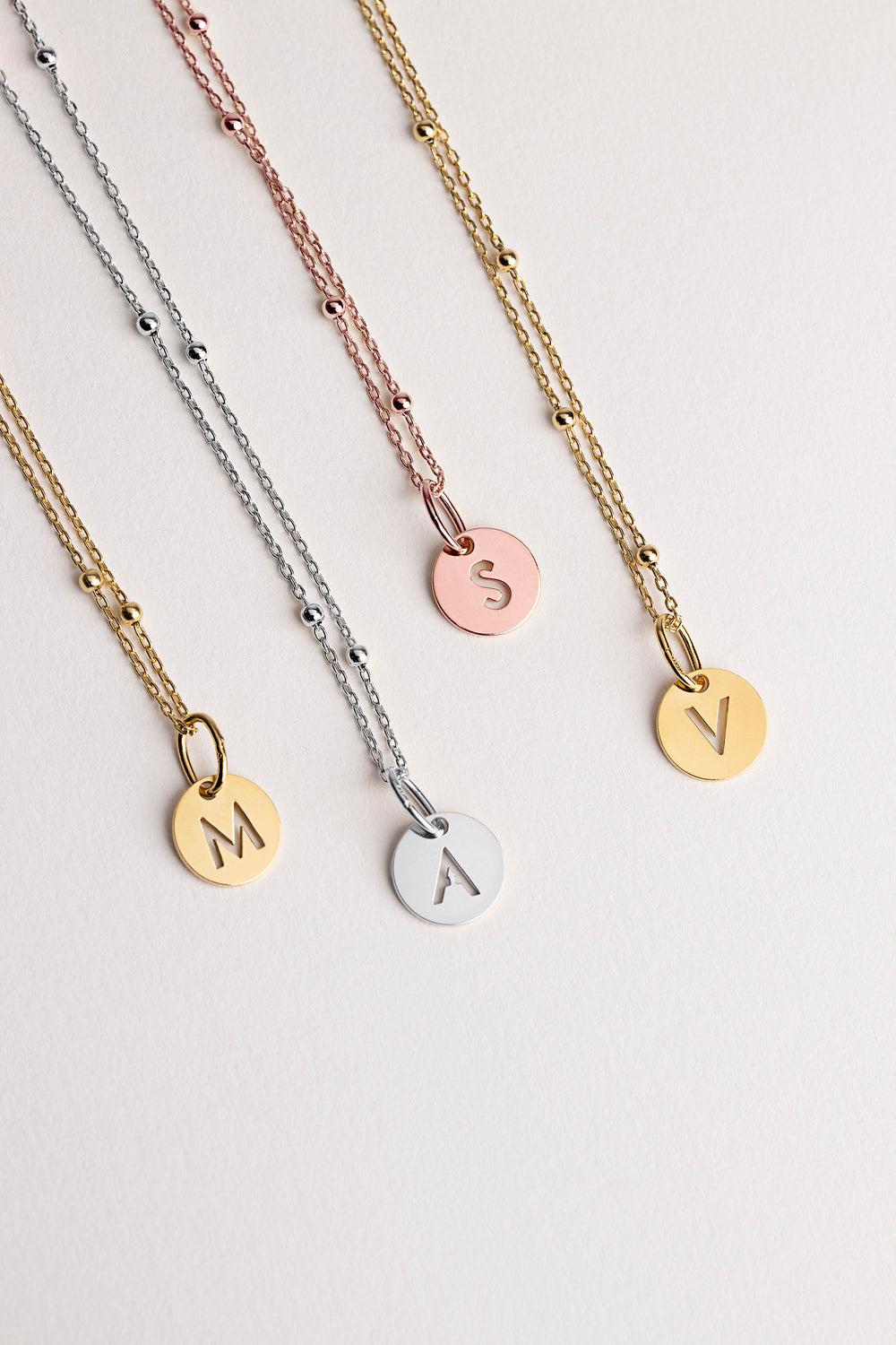 singularu Collar Mini Medallion Plata Baño Oro Rebajas