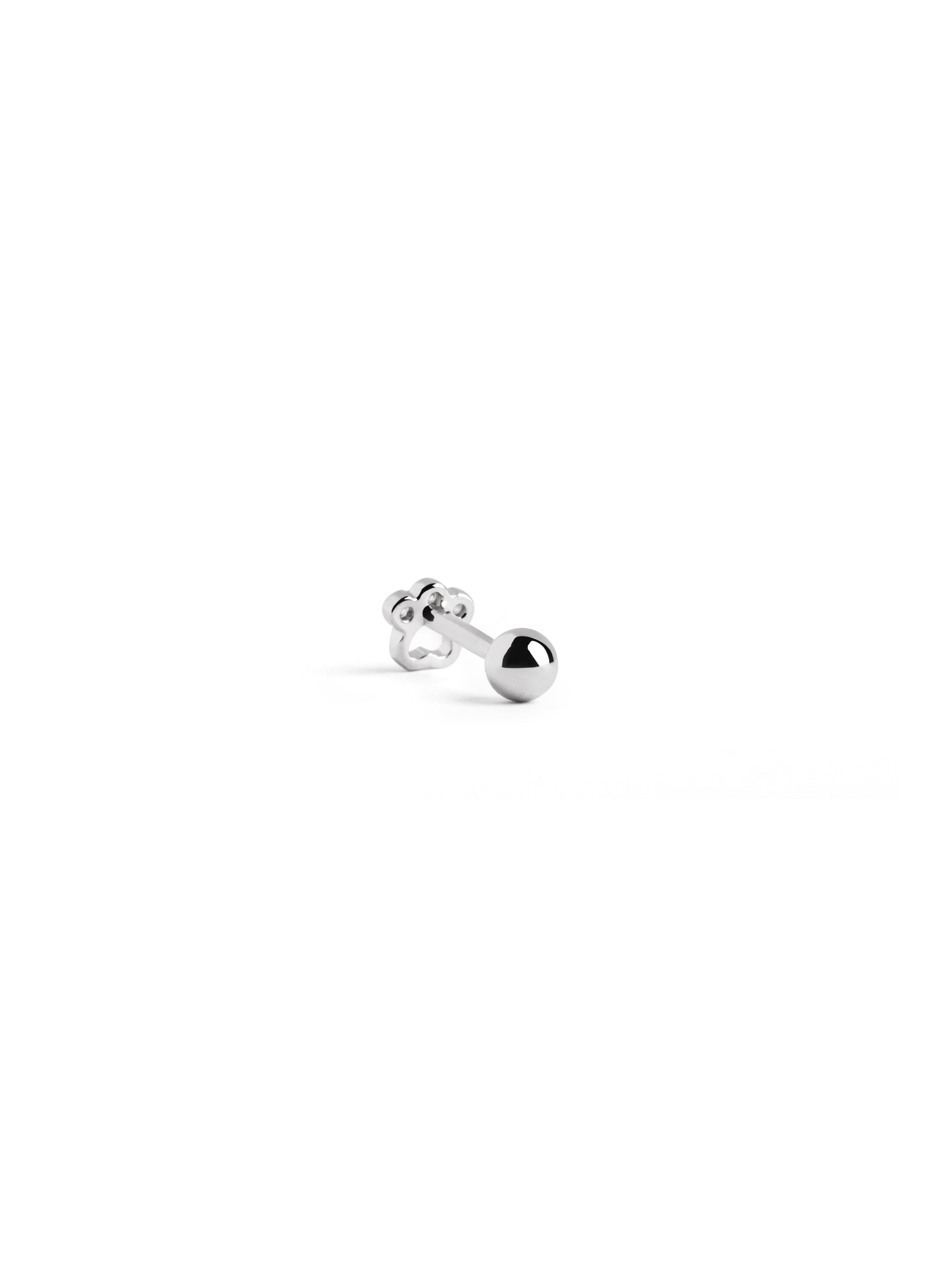 singularu Pendiente Suelto Mini Paw Plata Grandes ahorros