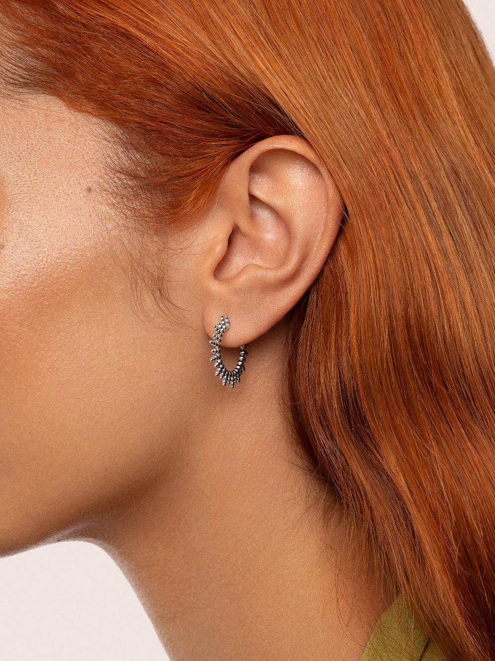 singularu Pendientes Pebbles Sun Rebajas
