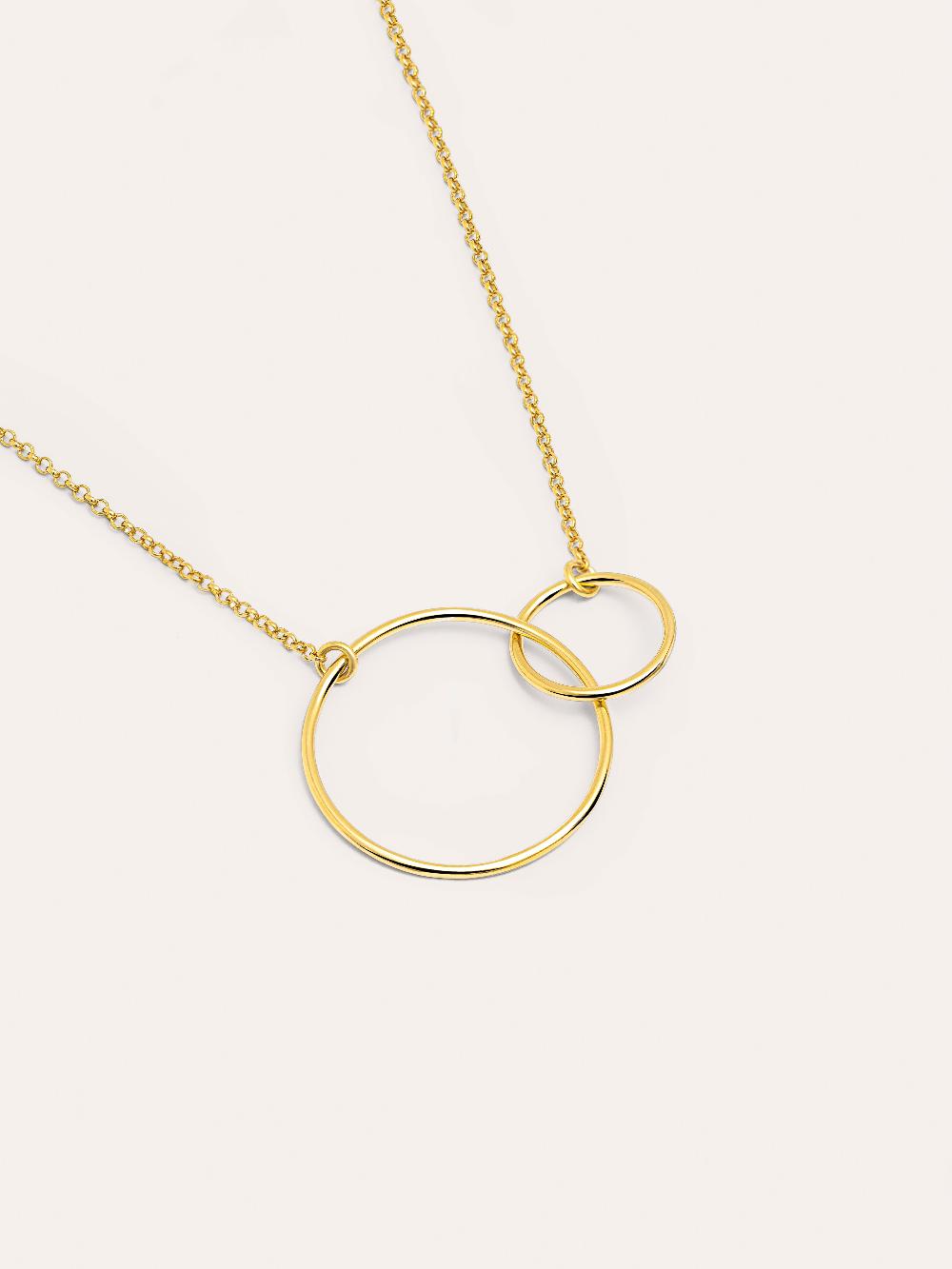 singularu Collar Sister Plata Baño Oro Últimos 3 días