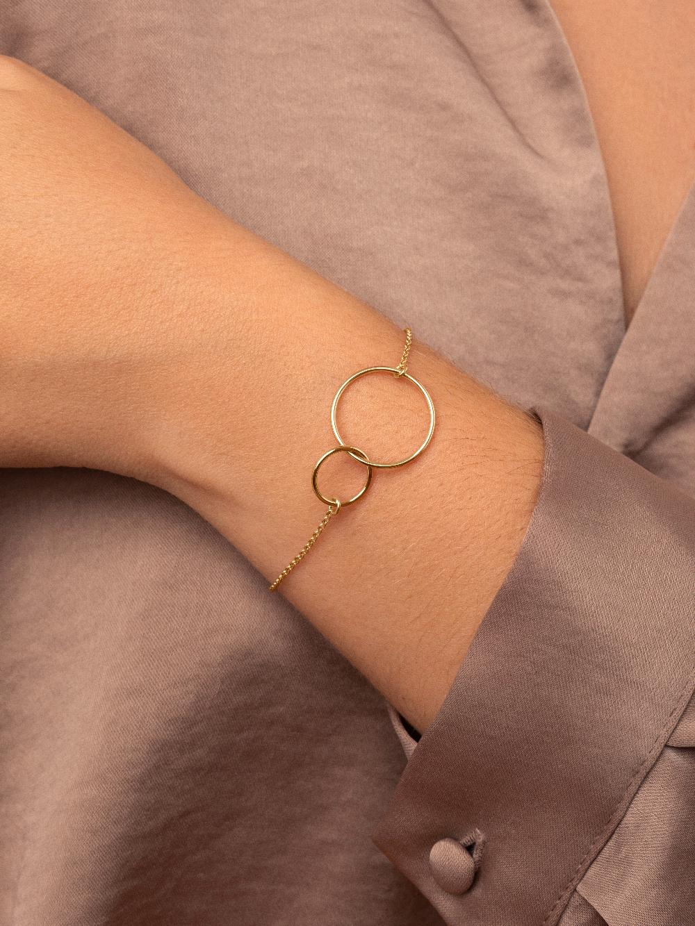 singularu Pulsera Sister Plata Baño Oro Solo queda un día