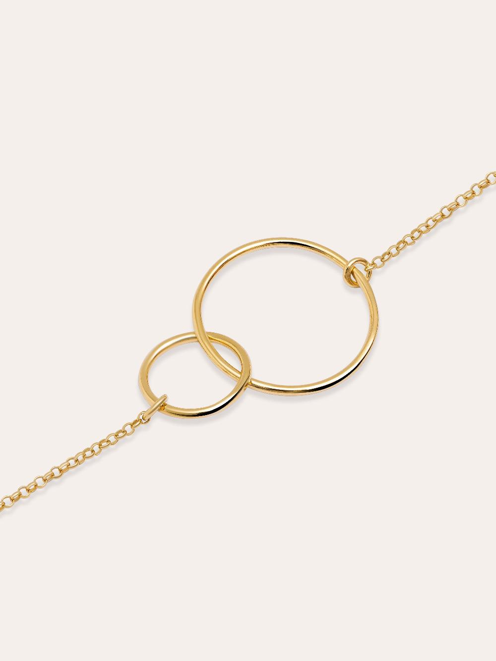 singularu Pulsera Sister Plata Baño Oro Solo queda un día
