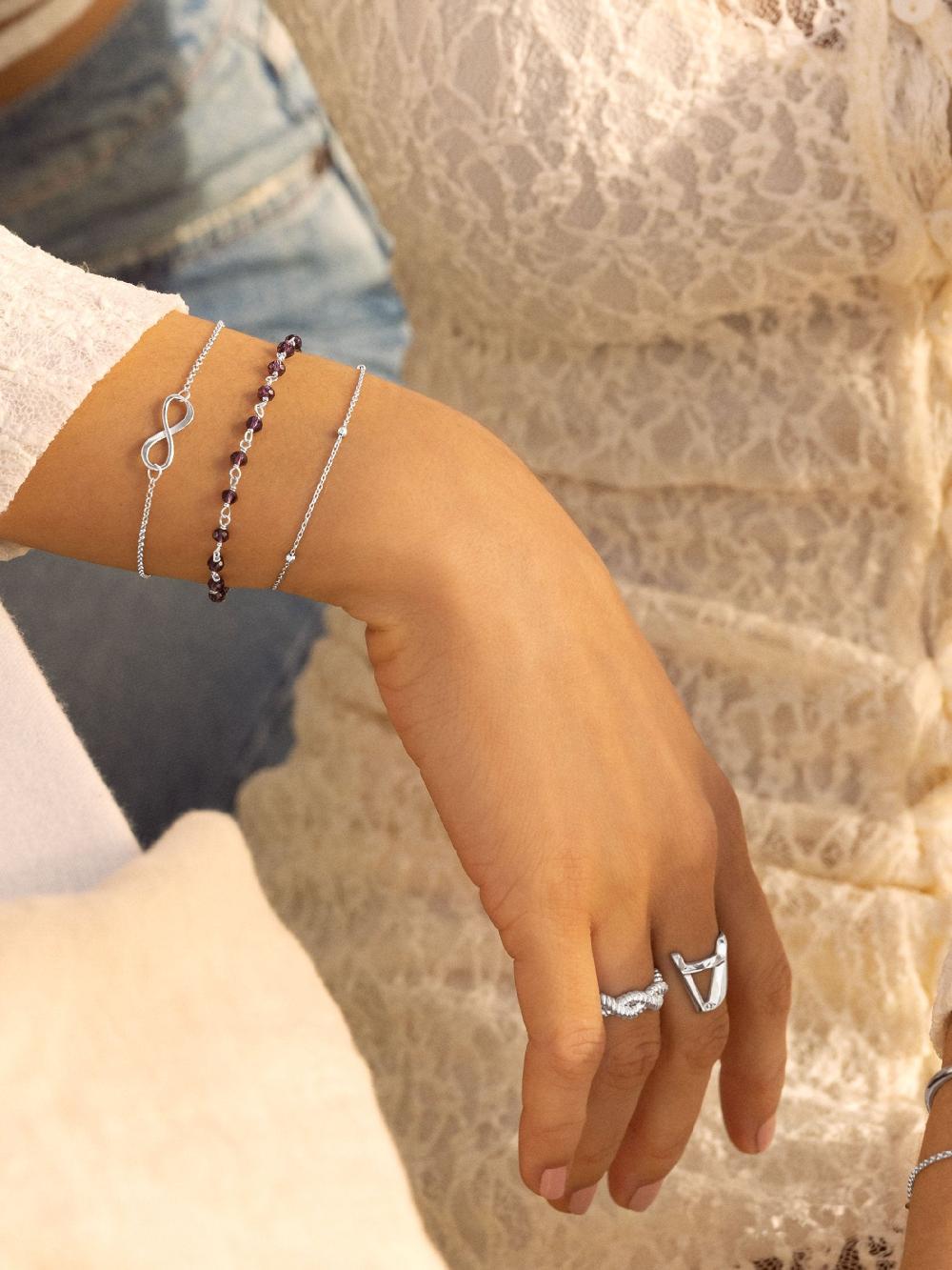 singularu Pulsera Infinito Plata Liquidación