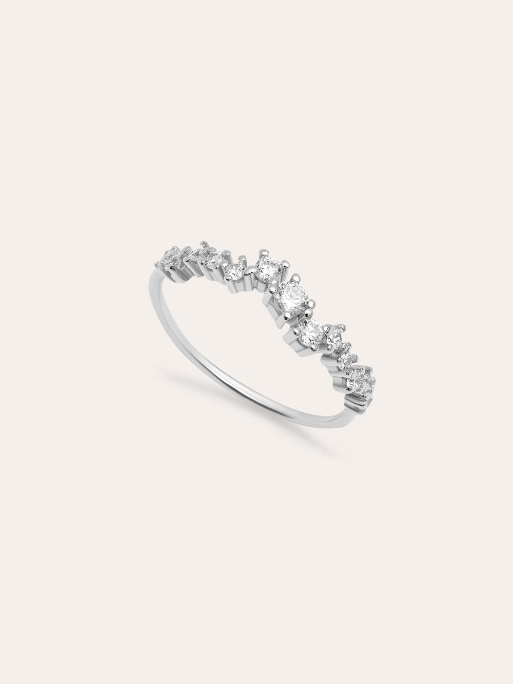 singularu Anillo Estellar Plata Rebajas de fábrica