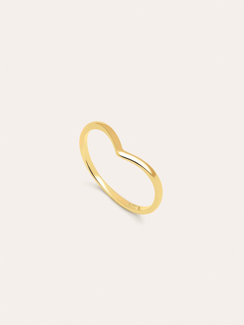 singularu Anillo Peak Plata Baño Oro Ventas relámpago
