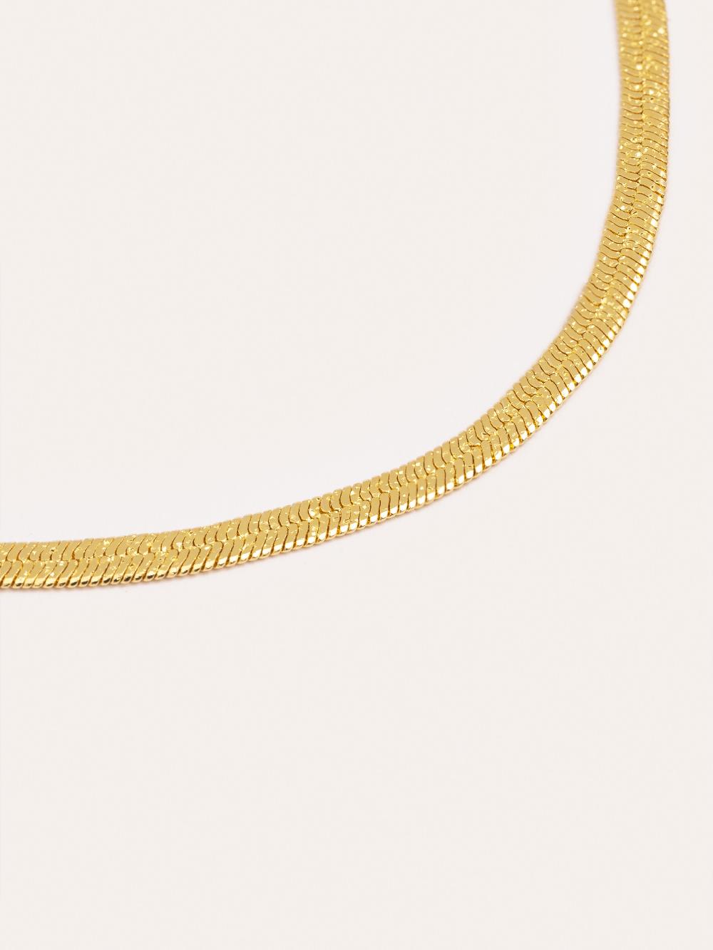 singularu Pulsera Lisse Sparkling Baño Oro Liquidación