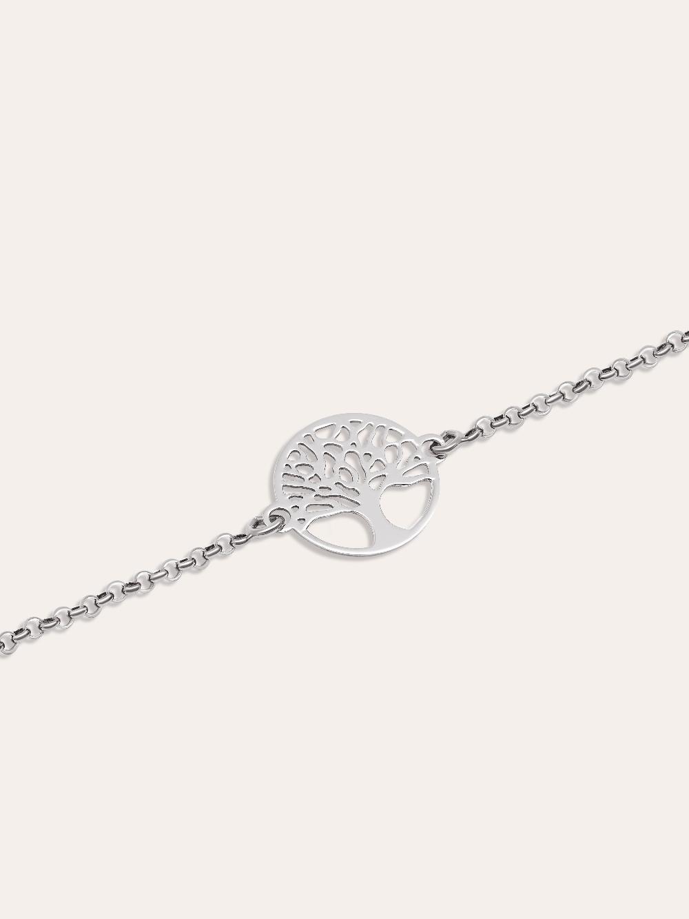 singularu Pulsera Árbol de la Vida Plata Tienda de fábrica