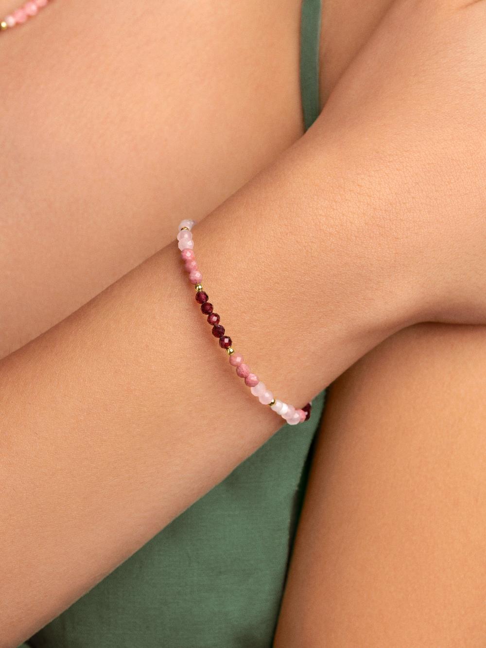 singularu Pulsera Altea Dots Syra Rose Acero Baño Oro Últimos 3 días