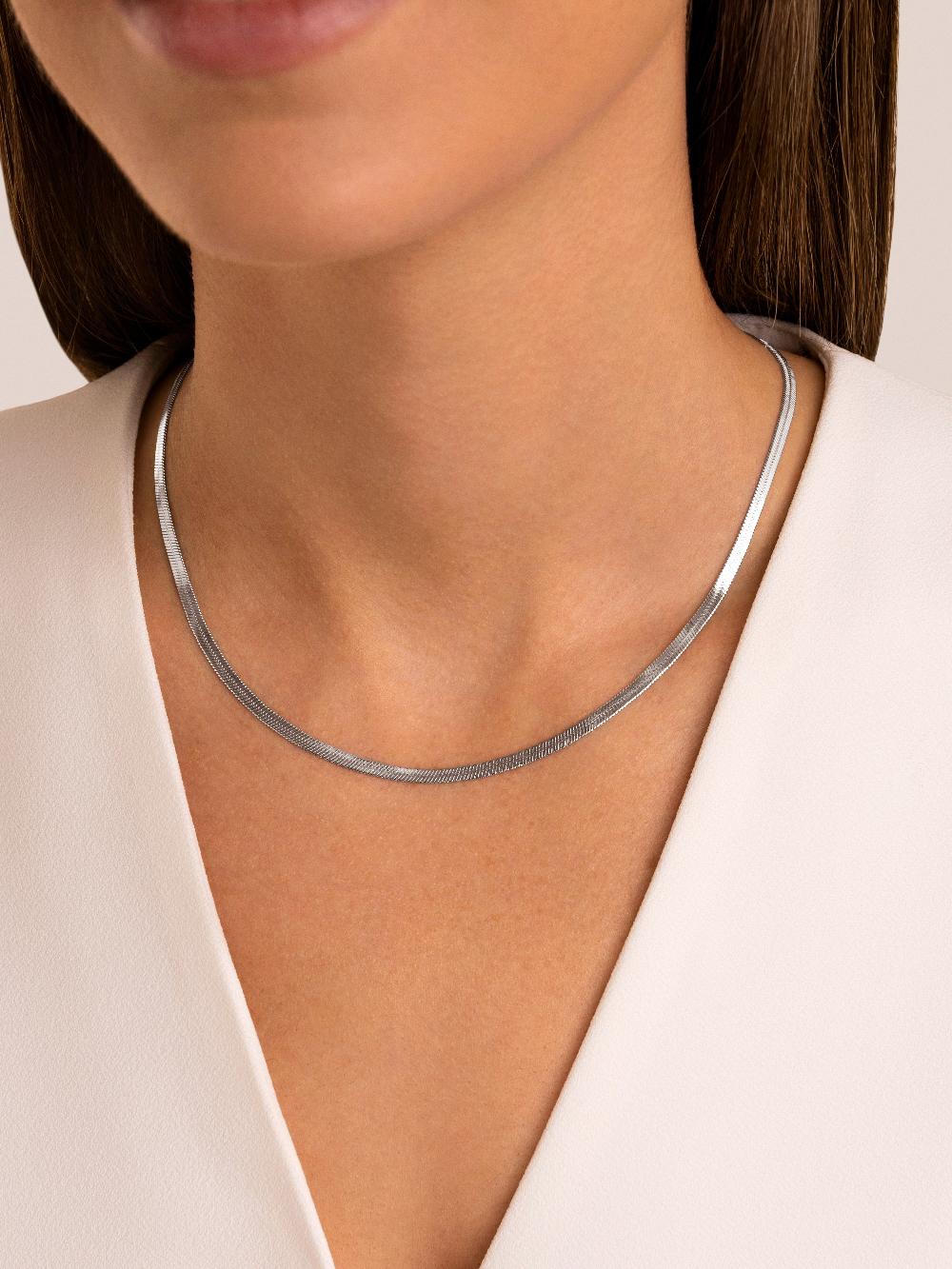 singularu Collar Lisse S Acero Último día