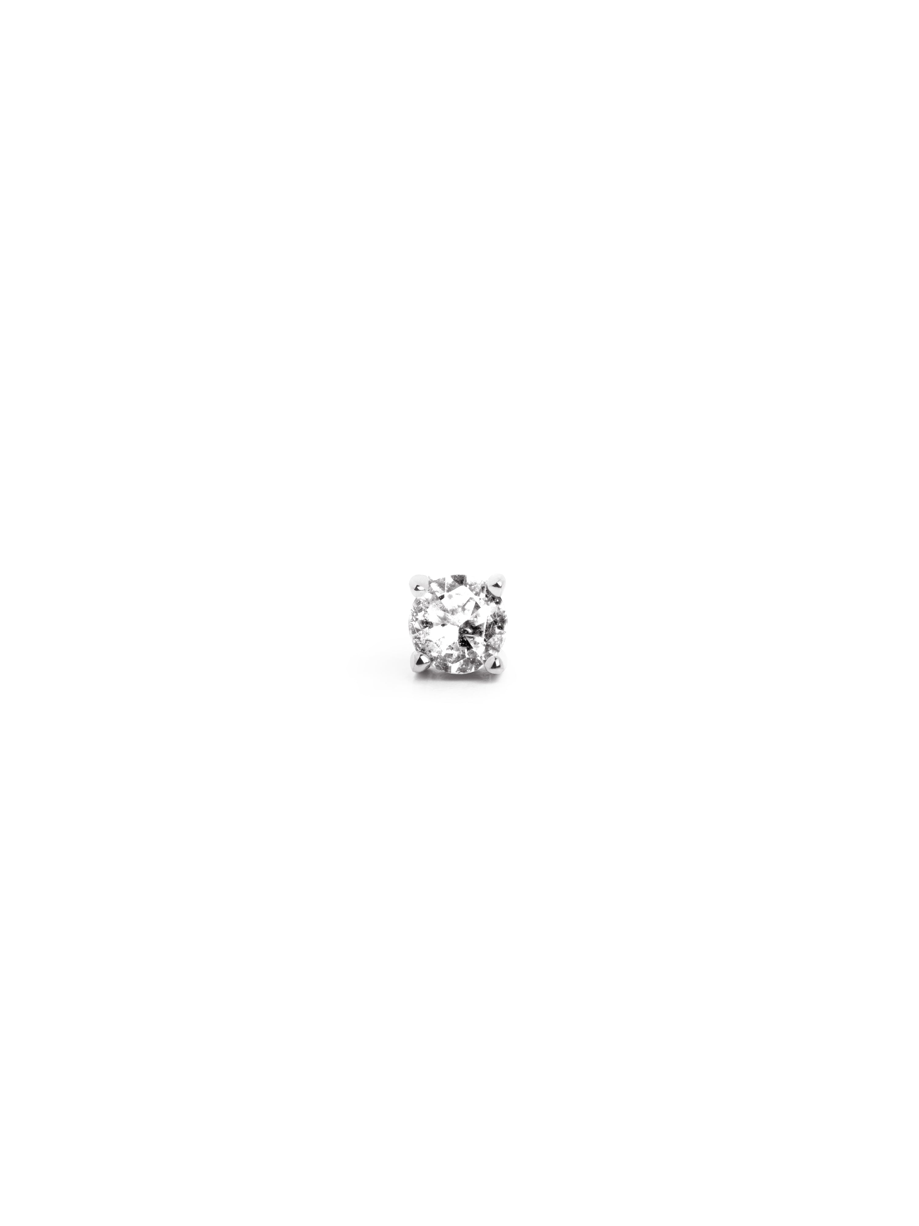 singularu Pendiente Suelto Mini Spark Plata Promoción trimestral