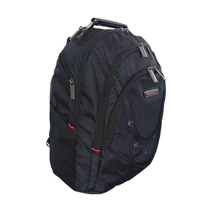 swiss mobility Mochila Portalaptop 17'' BEVERIN Swissmobility Color Negro Ahorra y exporta