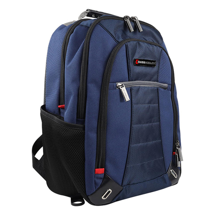 swiss mobility Mochila Portalaptop 17'' OLTEN Swissmobility Color Azul En oferta