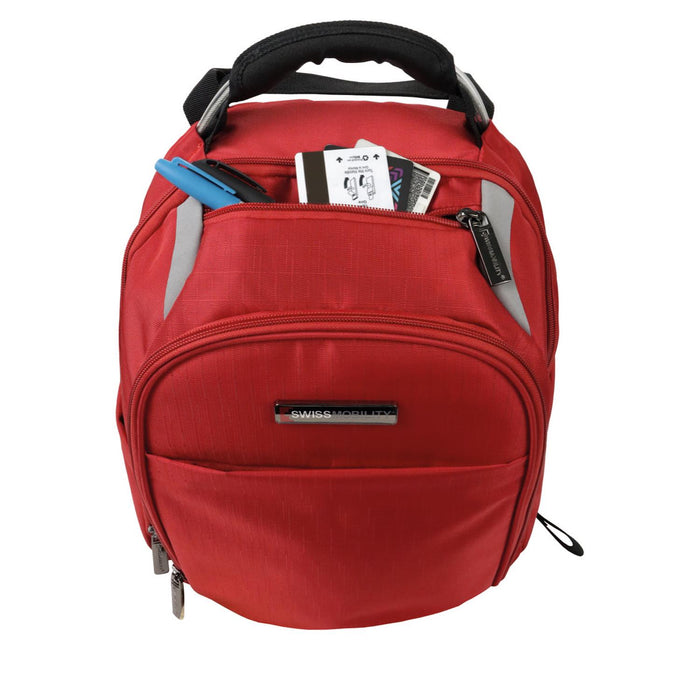swiss mobility Mochila Swissmobility Zion para Laptop de 15.6'' Color Rojo Descuento por venta flash
