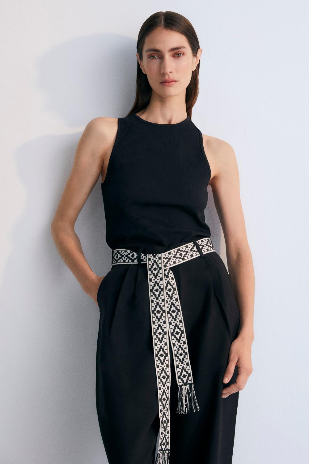 the new society ORFEO Mujer Caviar Top Libre de impuestos
