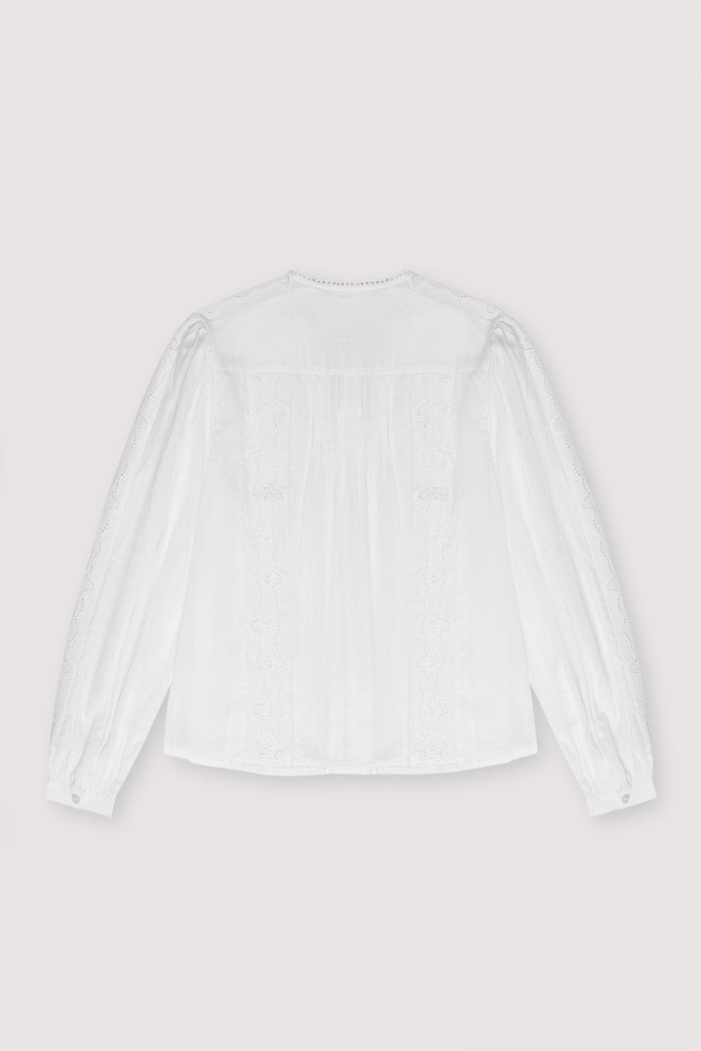 the new society Nemea Woman Blusa blanca Oferta exclusiva