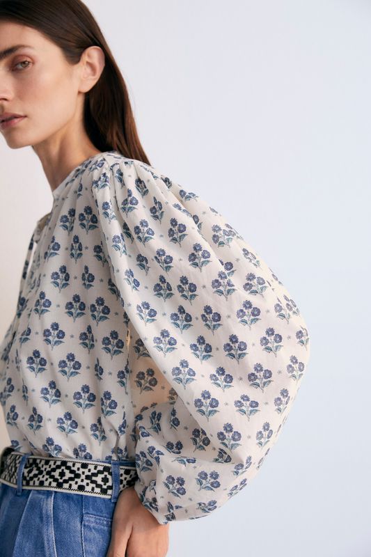 the new society Blusa de mujer eleni Mejor oferta