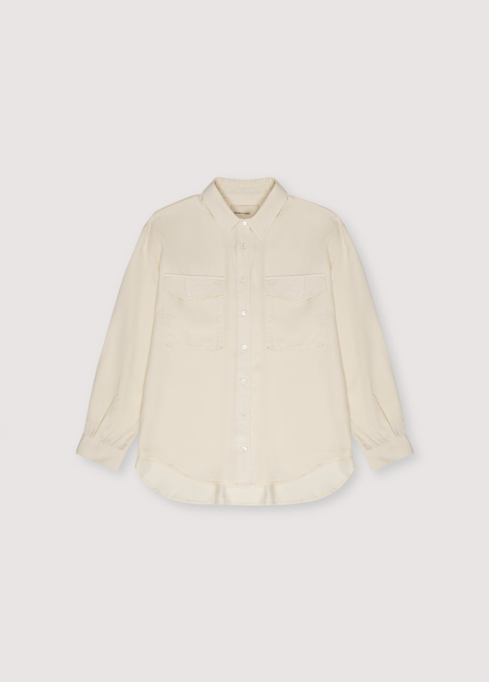 the new society Camisa de la mujer de Ofelia macadamia Precios de Black Friday
