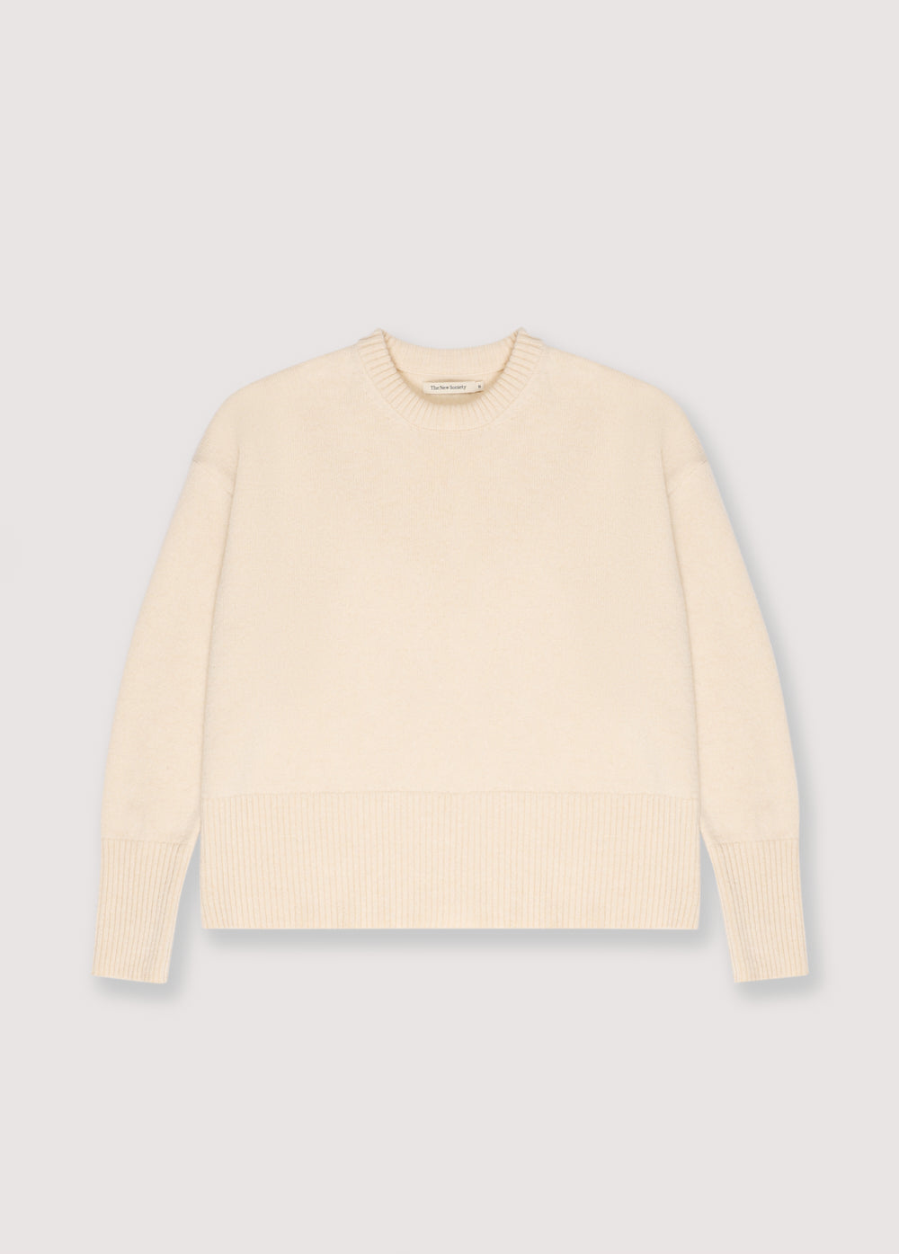 the new society Nikos Woman Jumper Macadamia Libre de impuestos