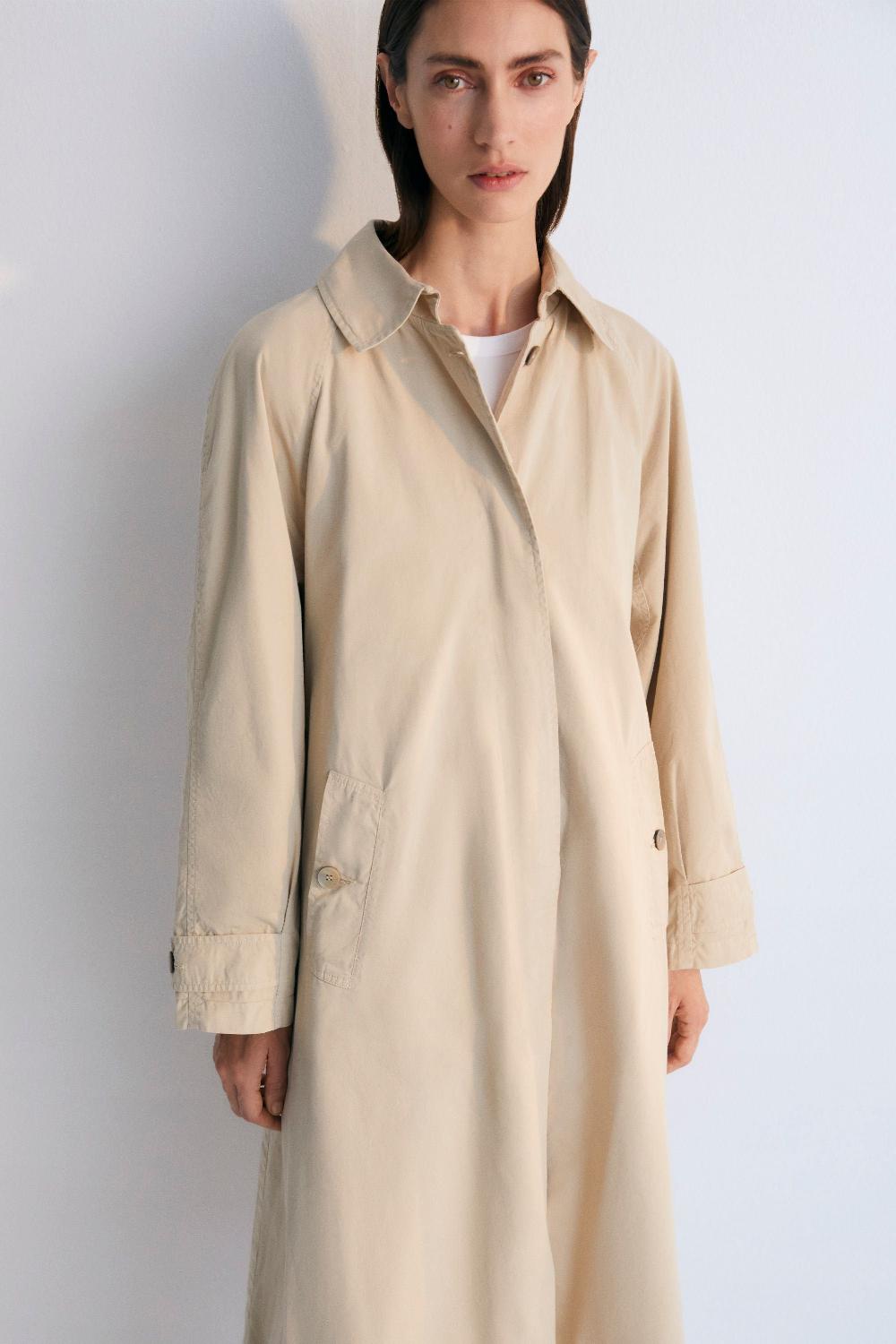 the new society Zeus Woman Trench Descuentos del mes