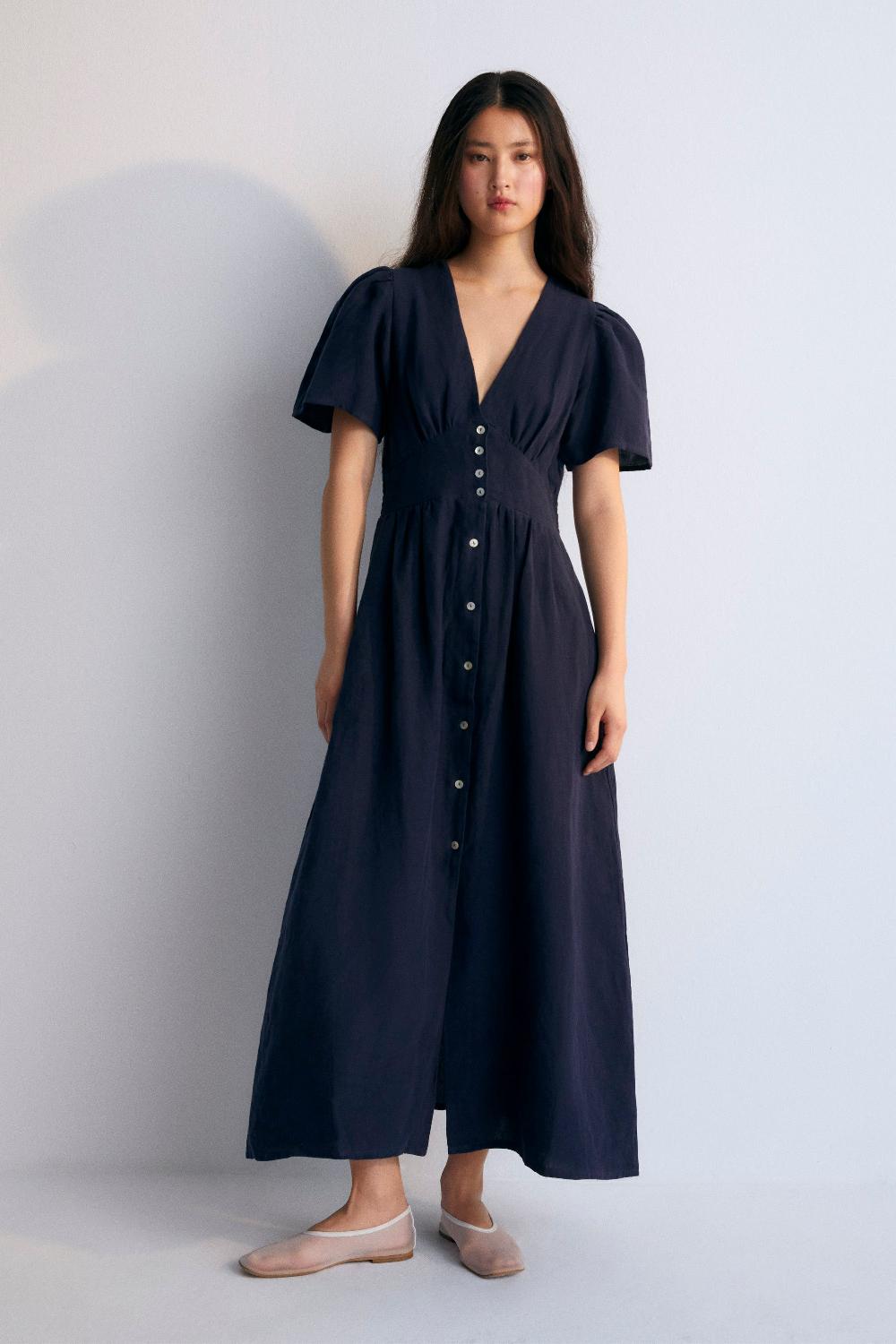the new society Vestido de mujer Hera Marina