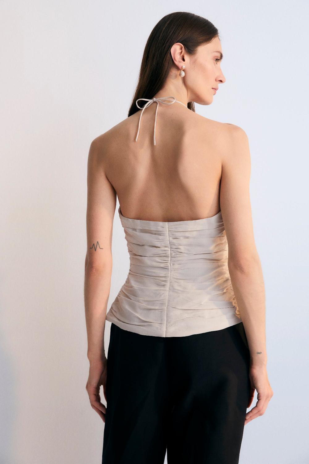 the new society Eros Woman Top Stone Rebajas baratas