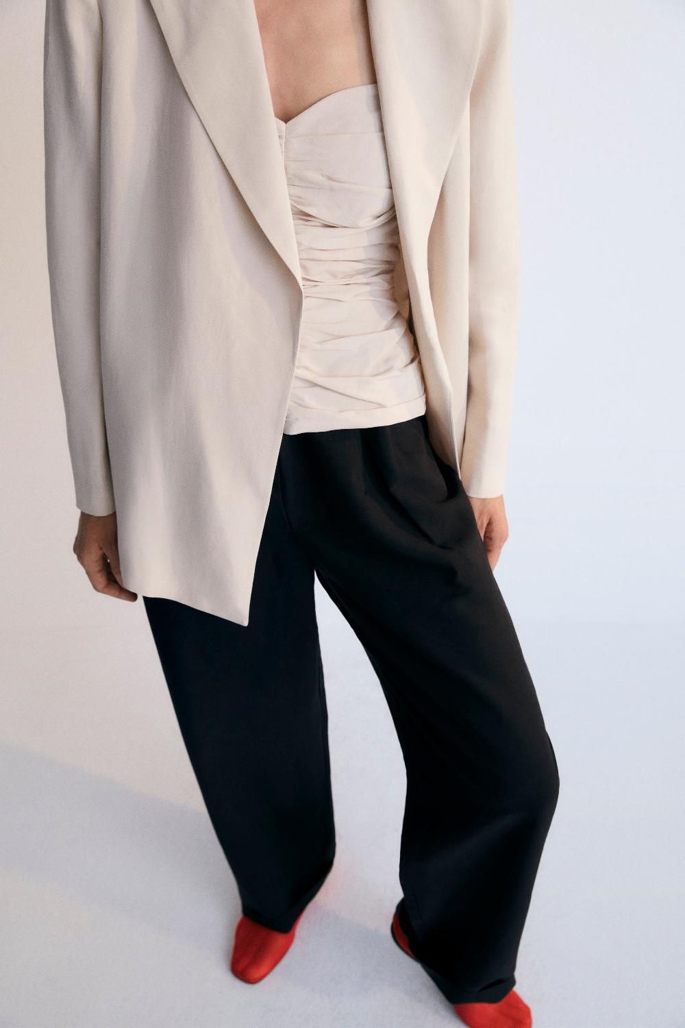 the new society Eros mujer blazer piedra Rebajas de fábrica