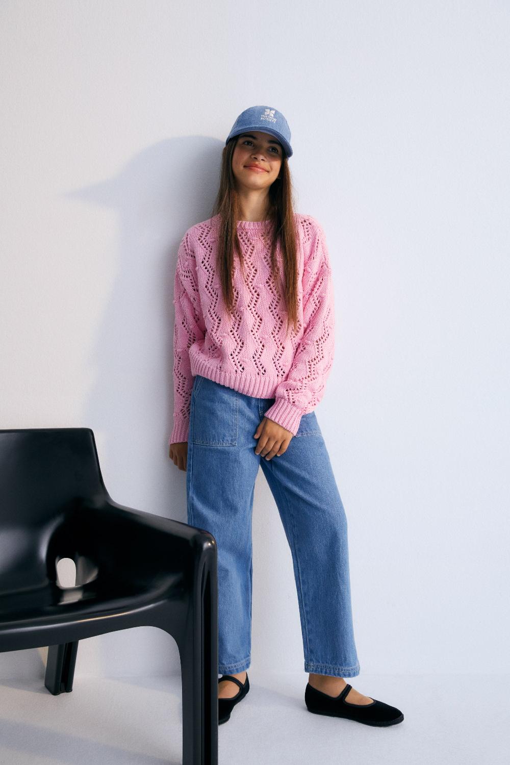 the new society Sifnos Jumper Hibiscus Rebajas de fin de temporada