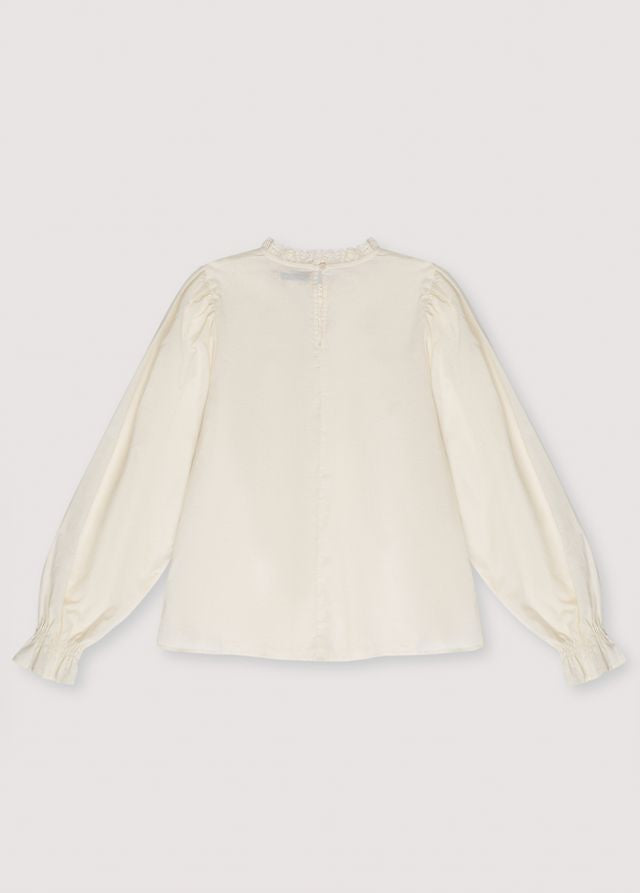 the new society Crema de vainilla de blusa de mujer Venus Gran oferta