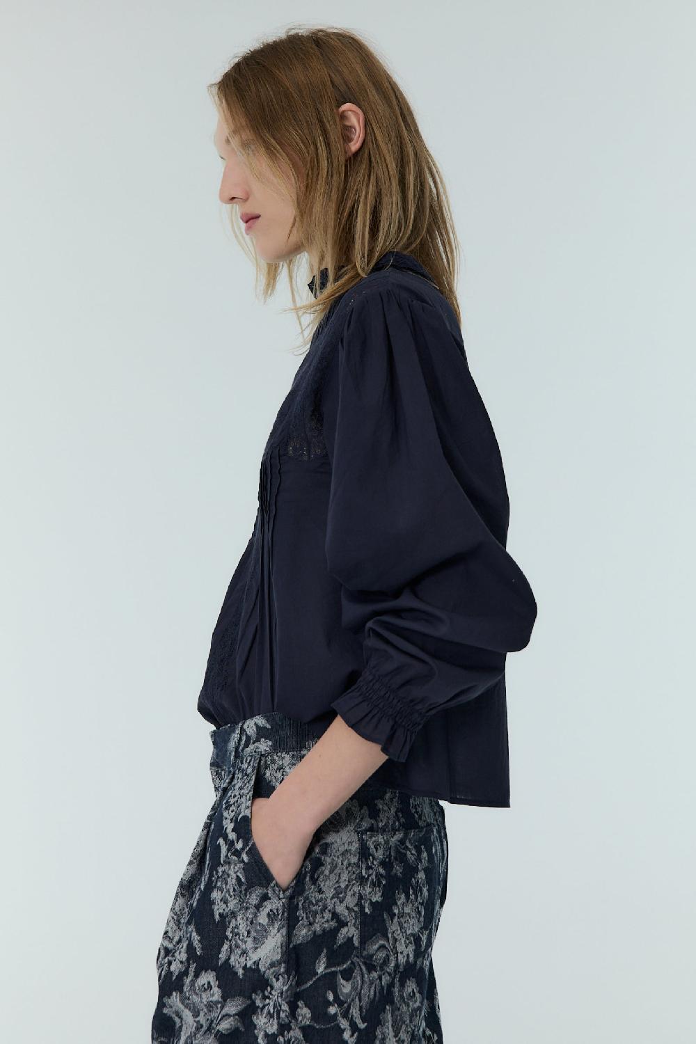 the new society Venus Woman blusa medianoche marina Rebajas baratas