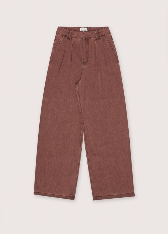 the new society Tribeca Mujer pantalón de castaño GLOW