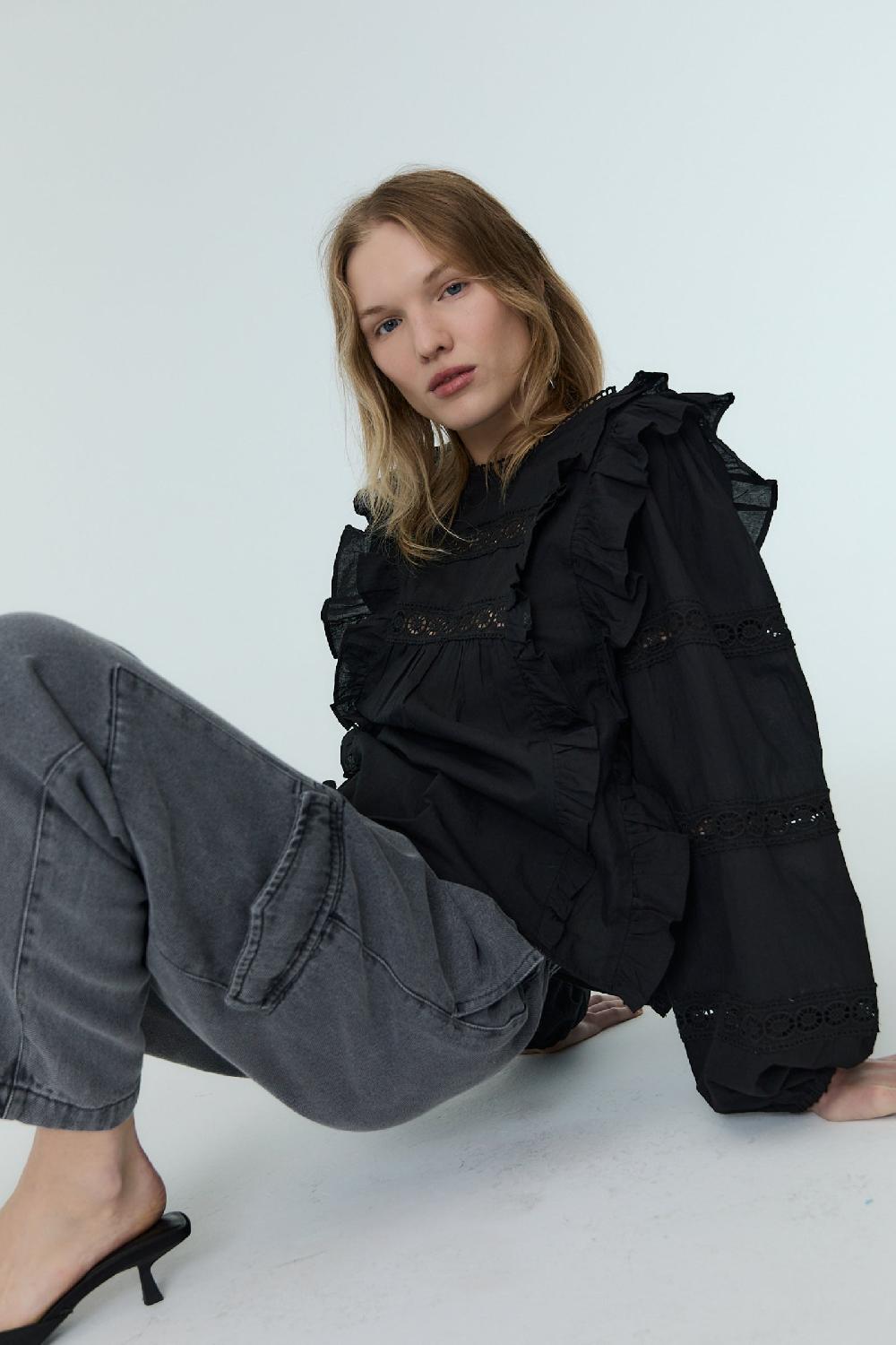 the new society Blusa de mujer de Montmartre Solo hoy