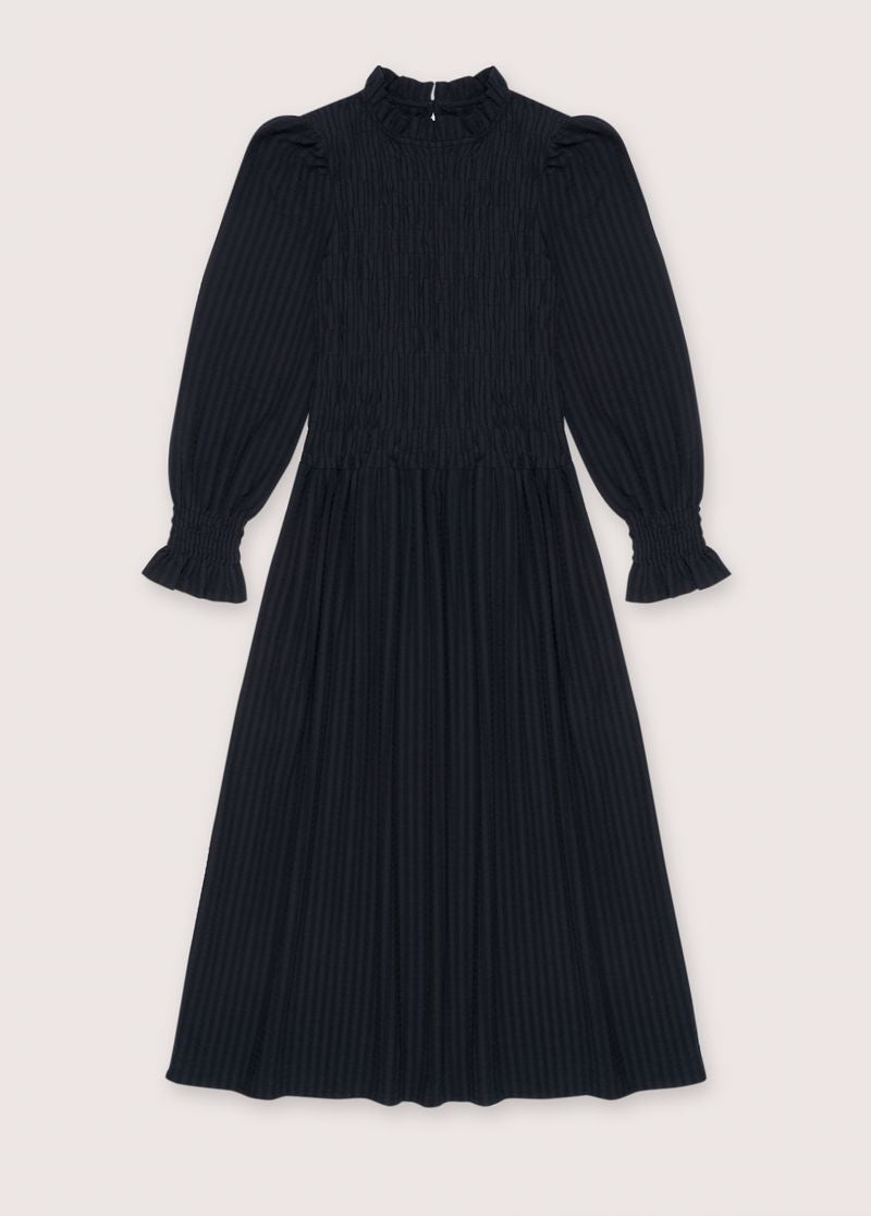 the new society Marte Woman Dress Grafito profundo Grandes descuentos