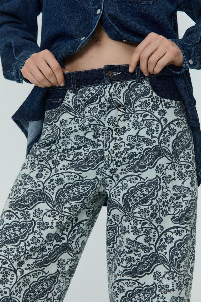 the new society Jaipur mujer pantalón Precios de Black Friday