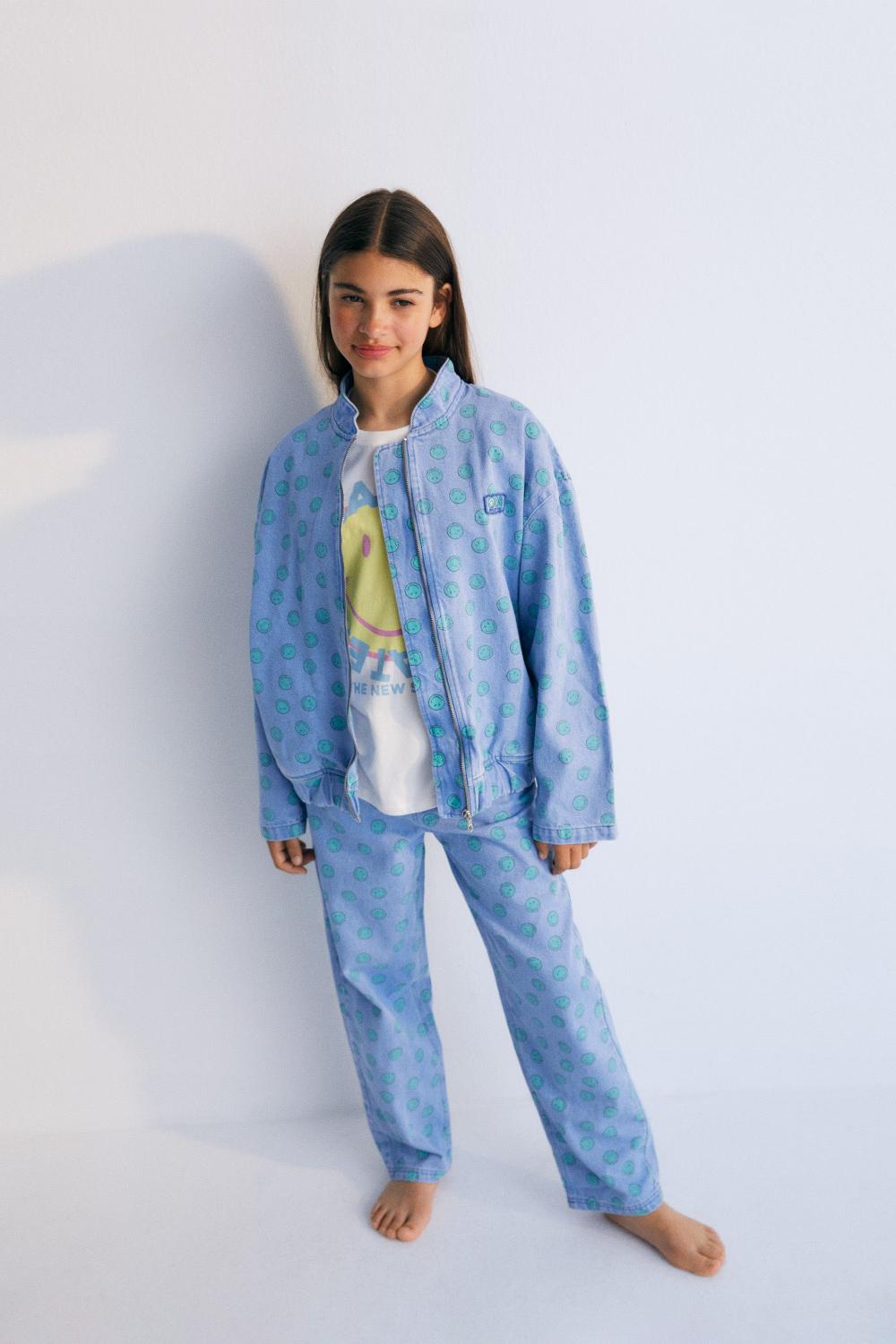 the new society Smiley Denim Bomber SmileyWorld® En línea
