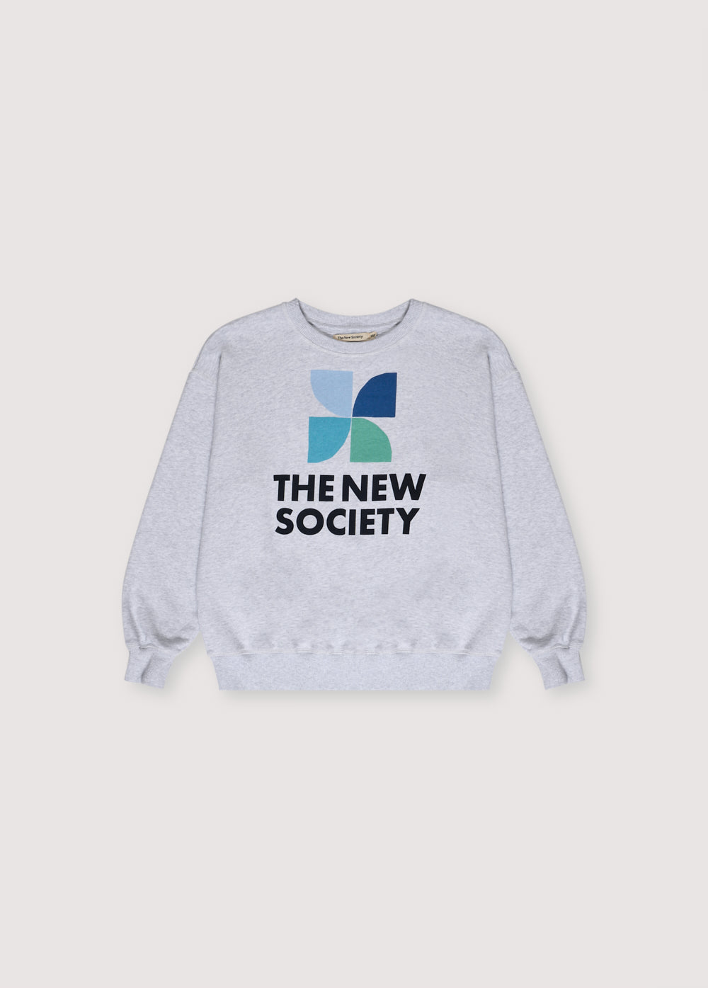 the new society Sudadera mykonos melange gris Rebajas de fábrica