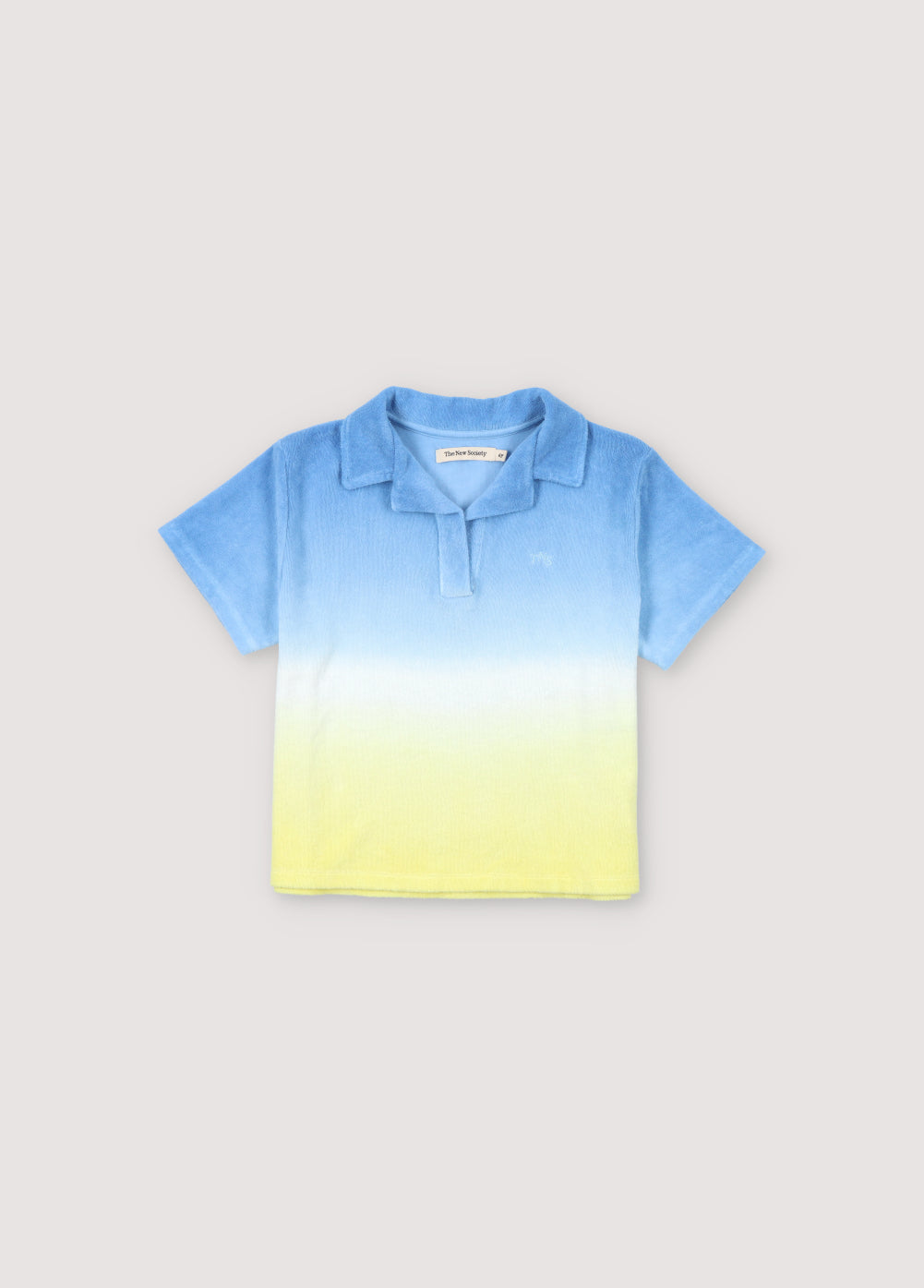 the new society Briseis Polo Powder Blue Mejor oferta