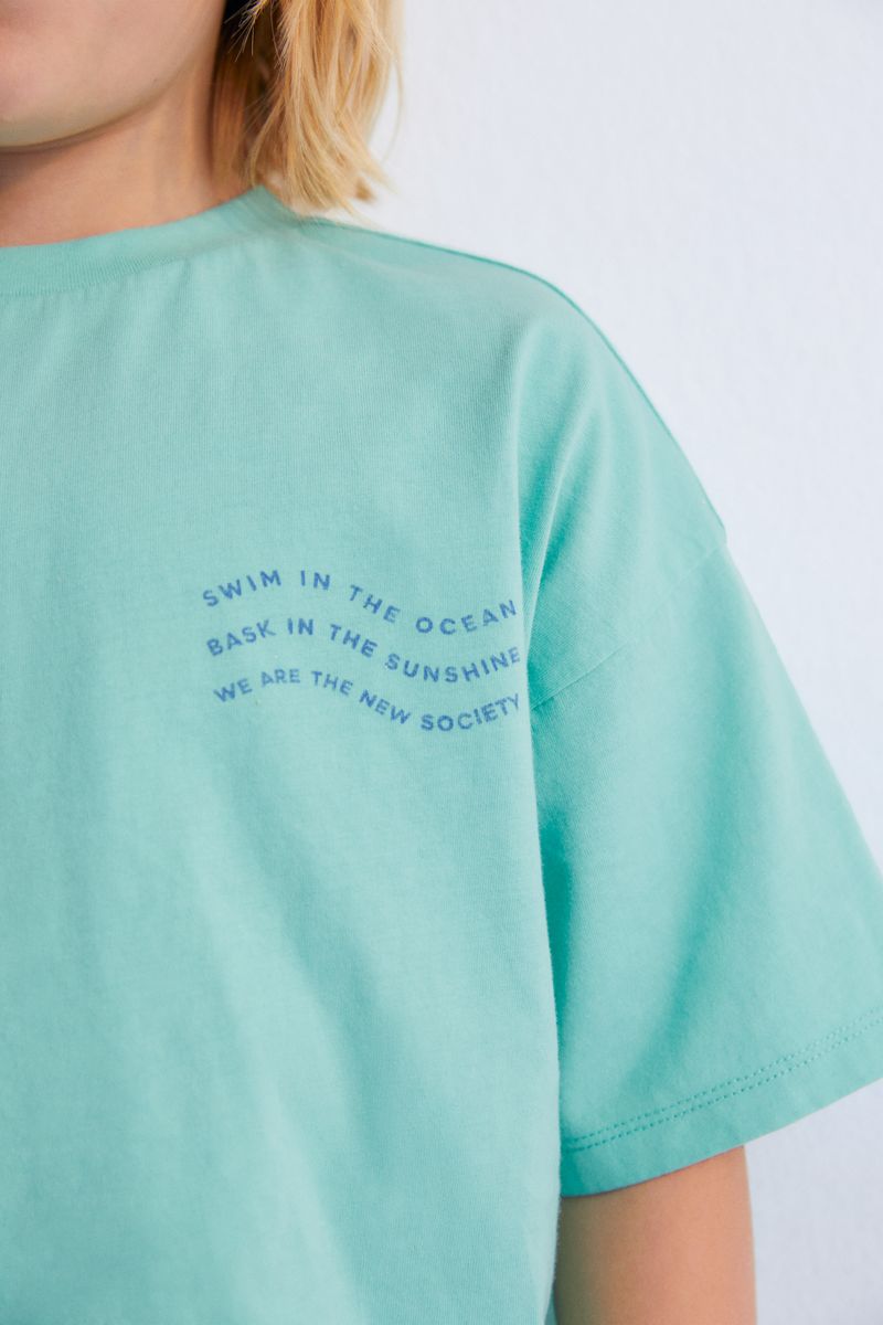 the new society Camiseta de Kymi Último día