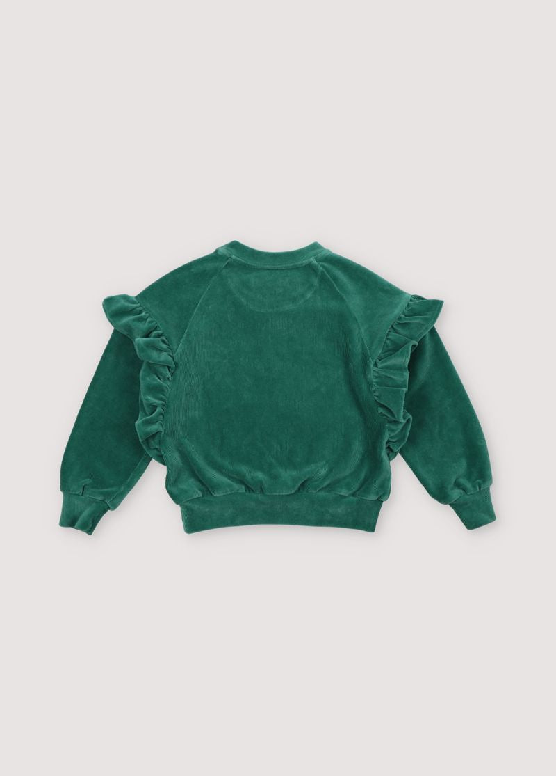 the new society Odense Sweater Retro Green Tienda de fábrica