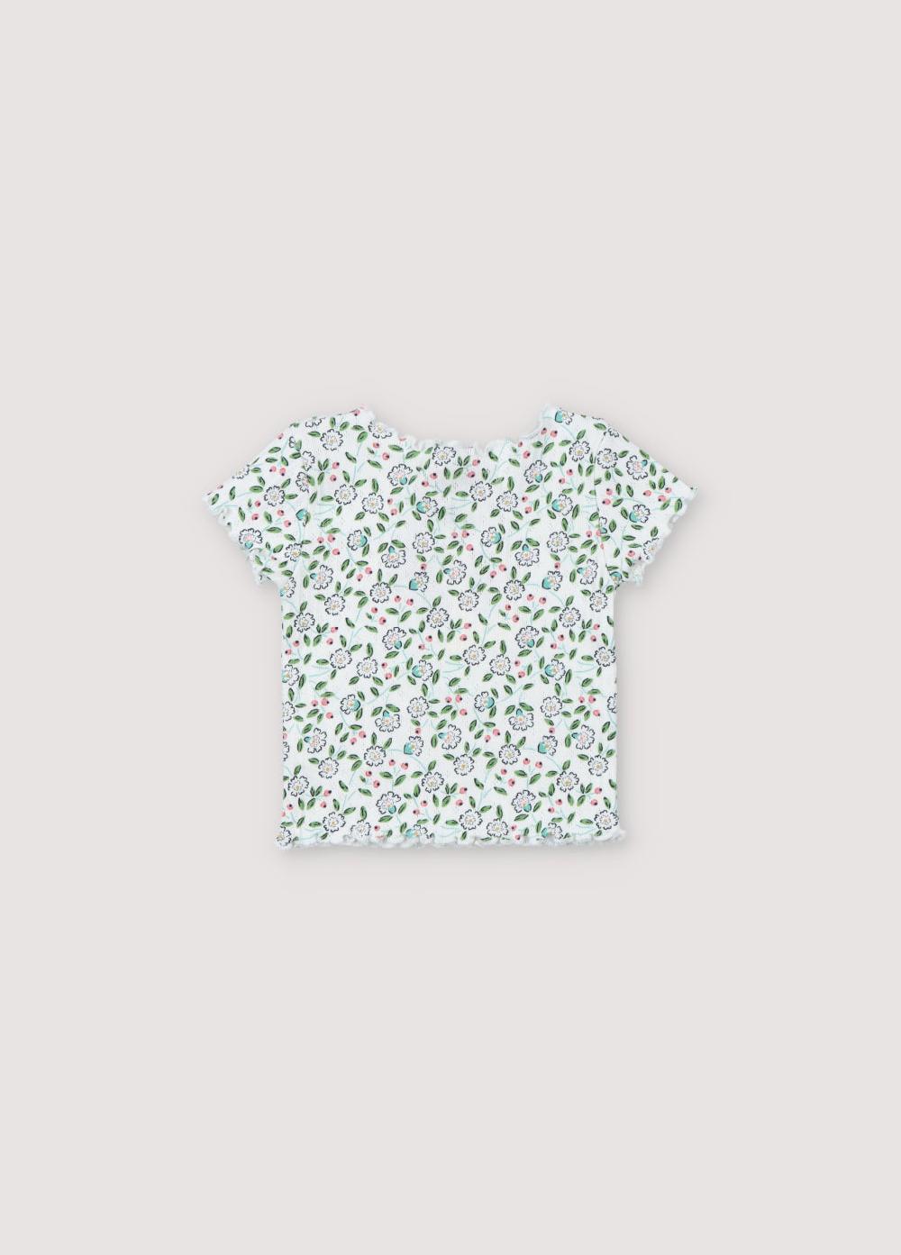 the new society Nicolette Baby Tee Jasmine Flowers estampado Solo queda un día