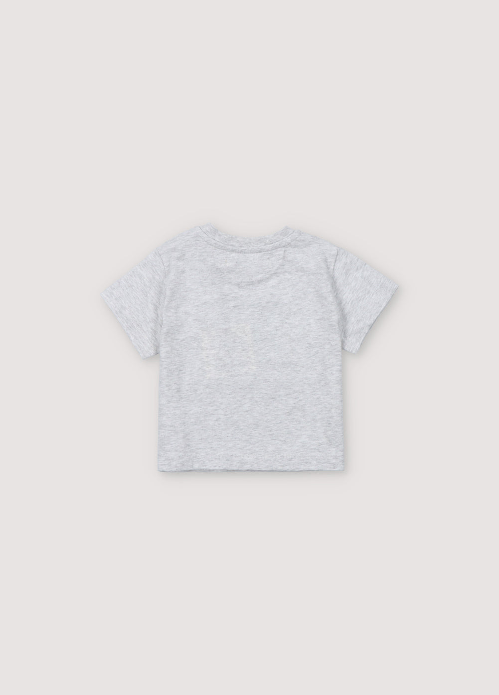 the new society Mykonos Baby Camiseta Gris Melange Libre de impuestos