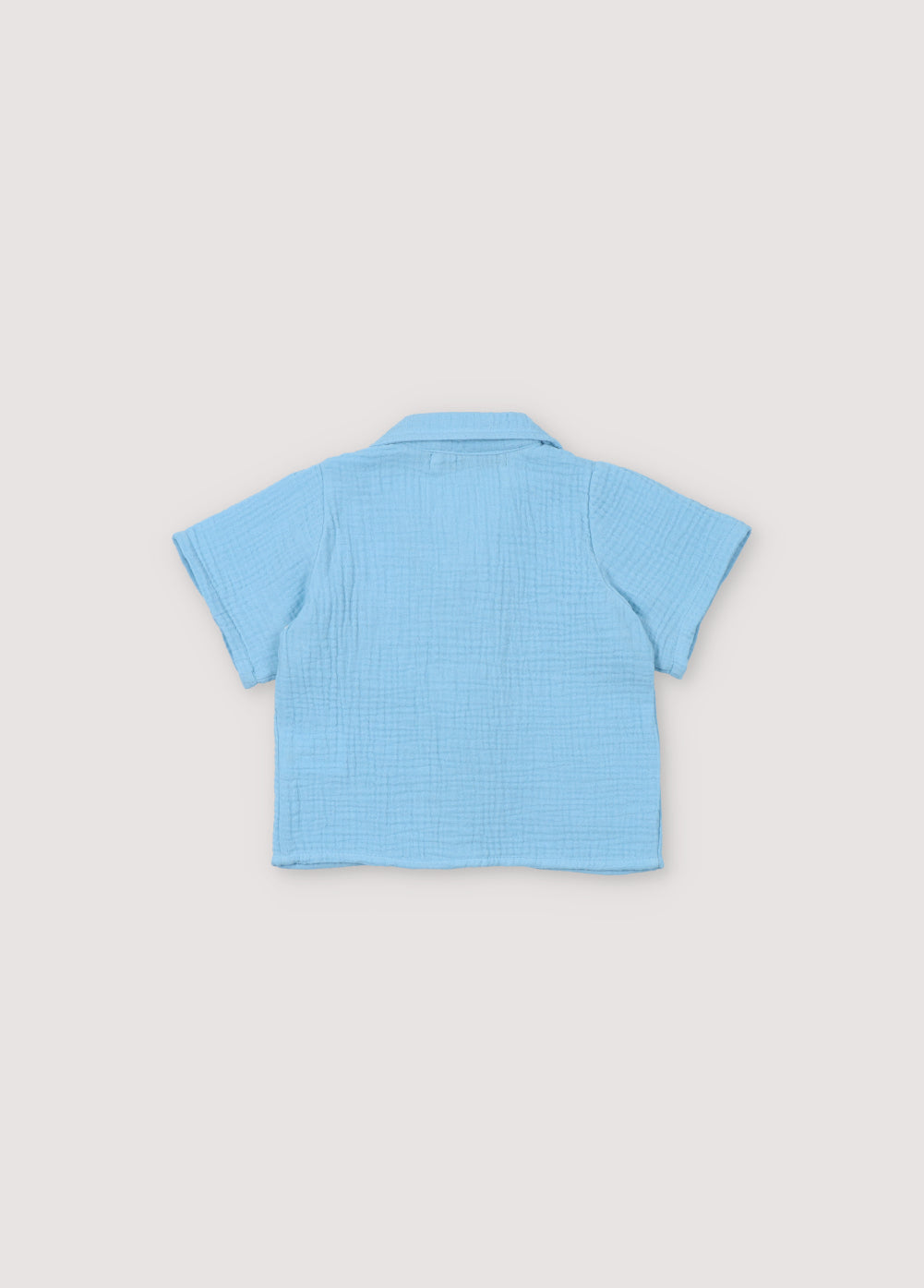 the new society Spyros Baby Shirt Powder Blue Oferta exclusiva