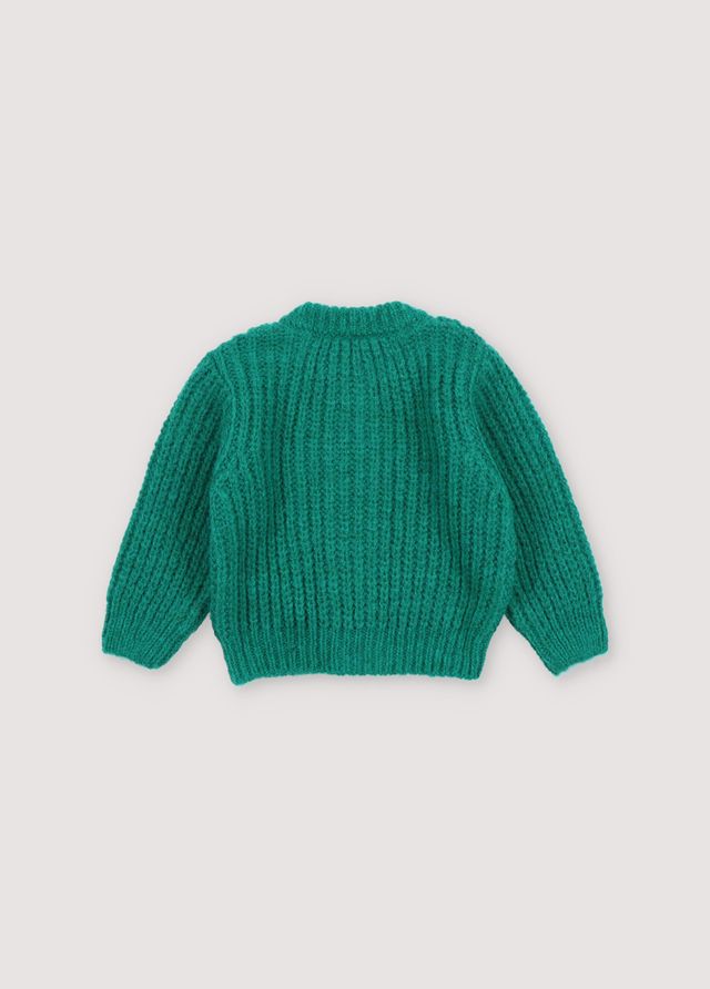 the new society Tampere baby cardigan retro verde Rebajas de fábrica