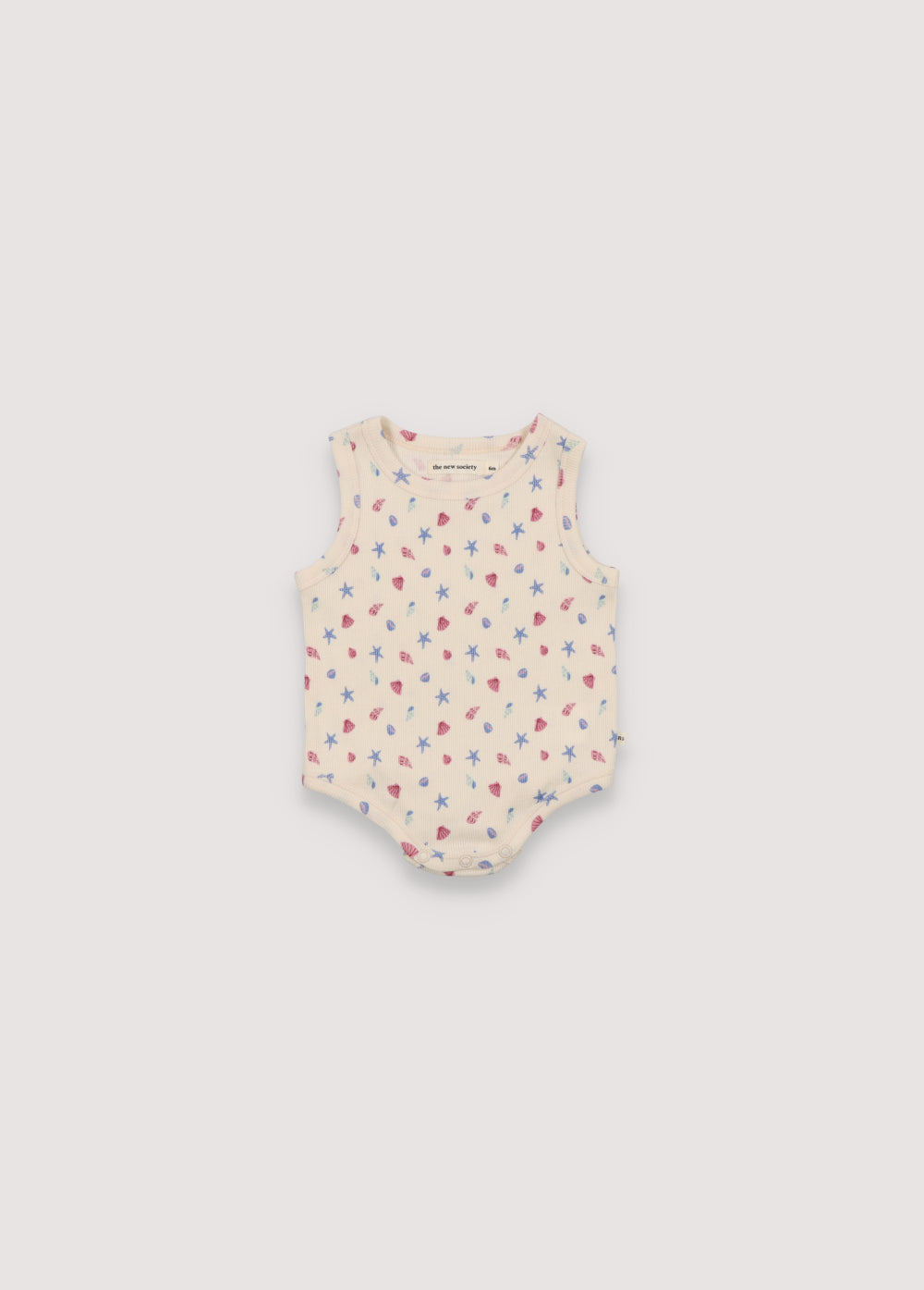 the new society La Jolla Baby Rompper Top_sampling 6m