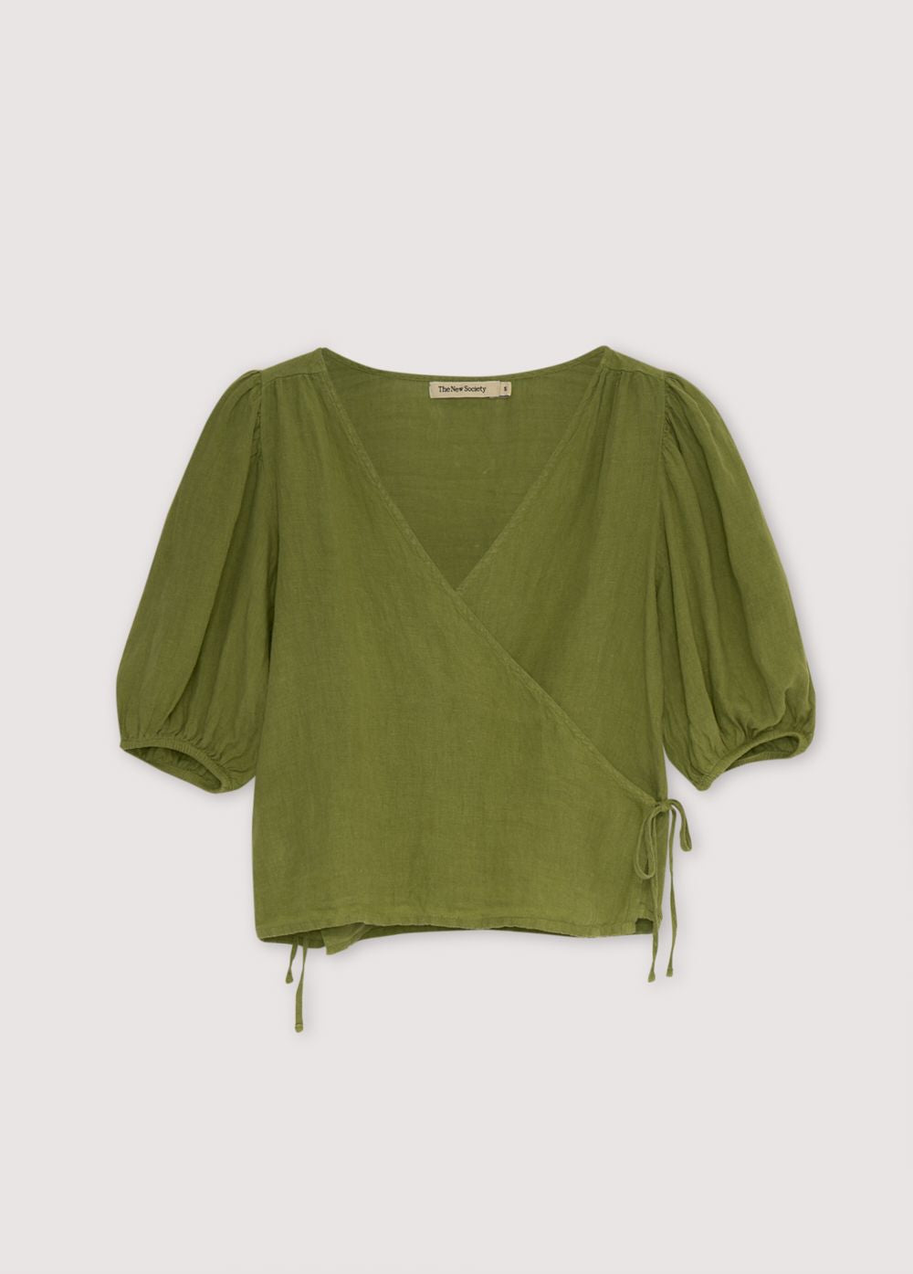 the new society Hera mujer blusa oliva Ofertas especiales