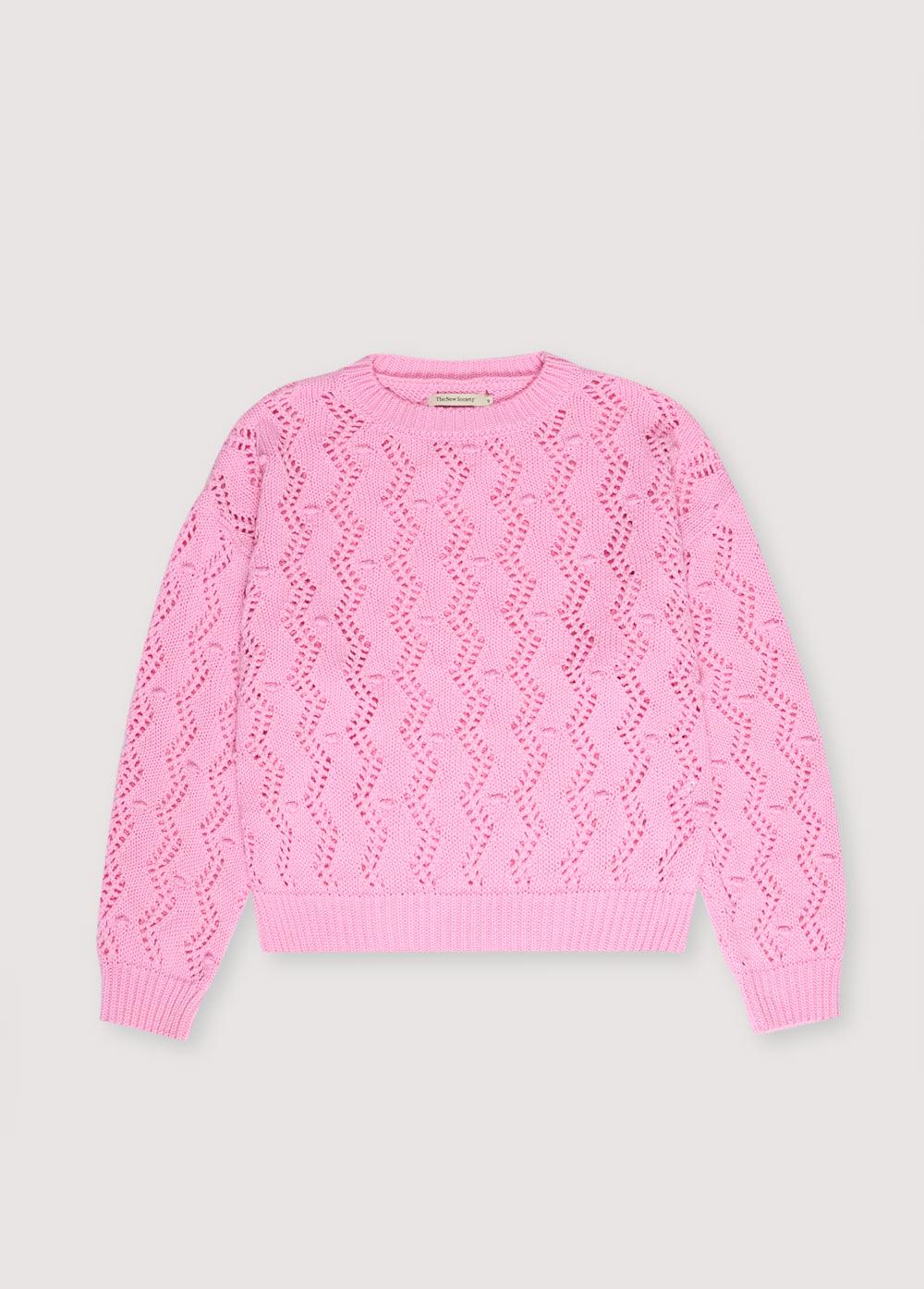 the new society Sifnos Woman Jumper Hibiscus Devoluciones gratuitas