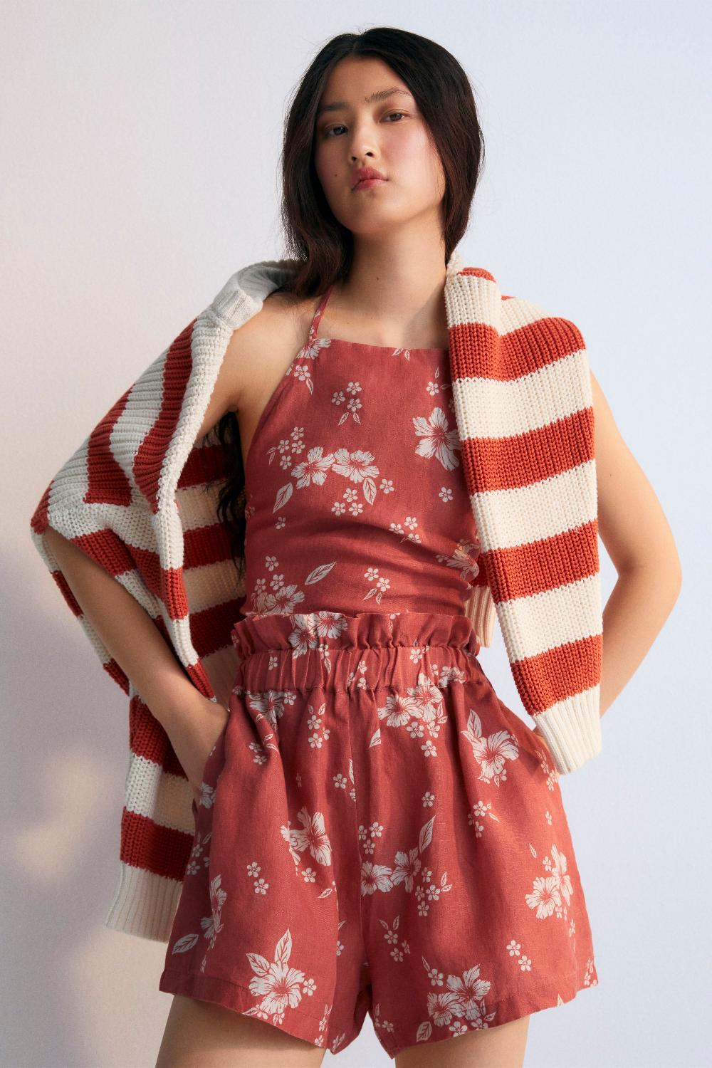 the new society Mujer Nauplia corta Outlet online