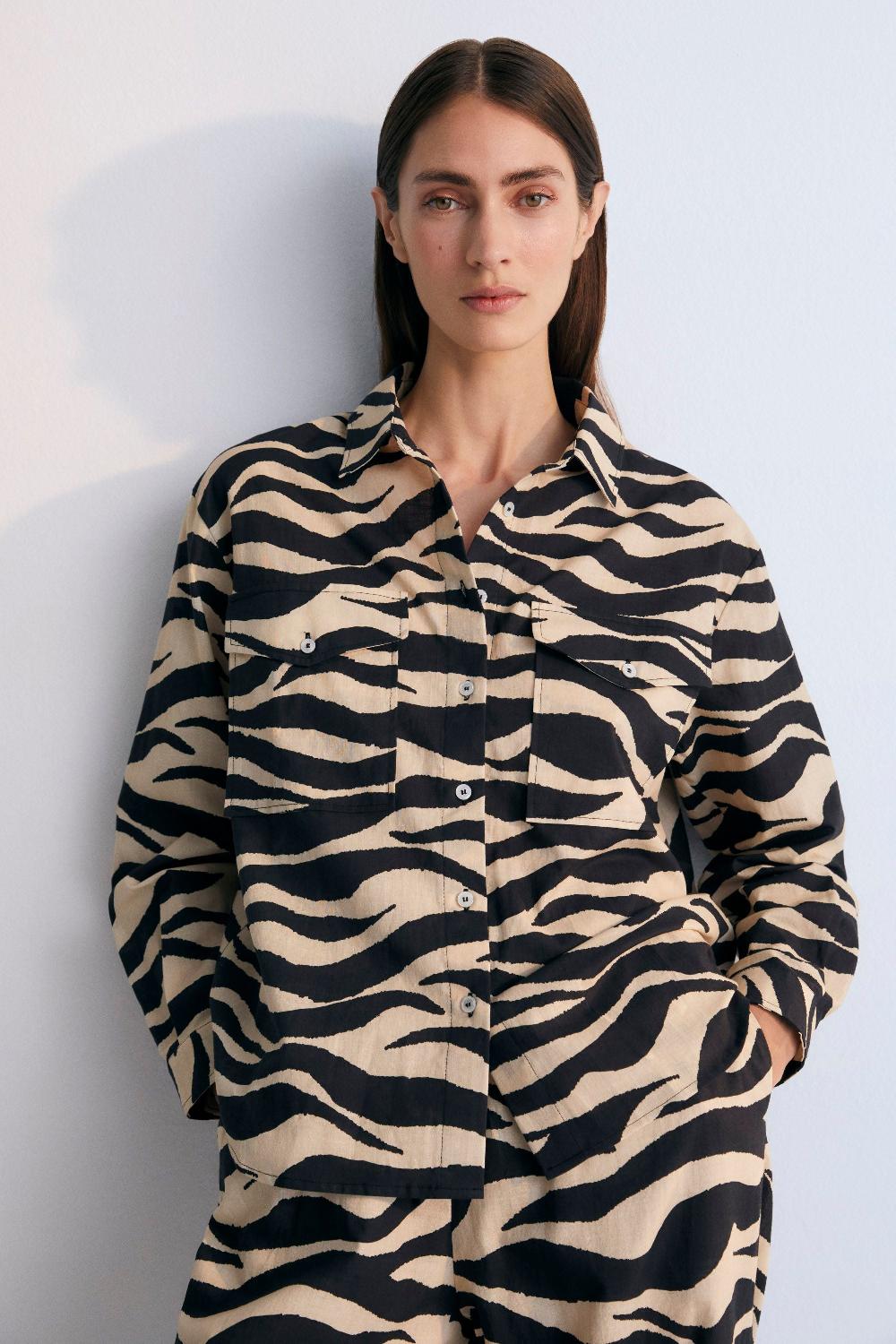the new society Camisa de mujer kavala