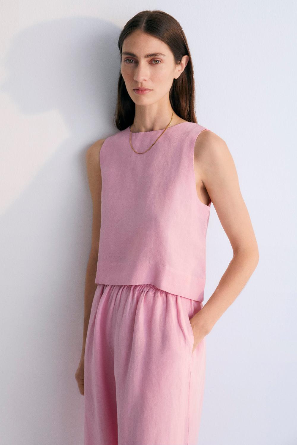 the new society Hera Mujer Top Hibiscus